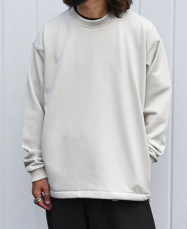 キャノンループスピンドル入りクルー  / オフべージュ[85505]