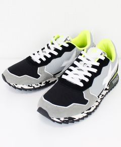 スニーカー / JET-M  / DARK GREY-BLACK-WHITE【39-1B97】