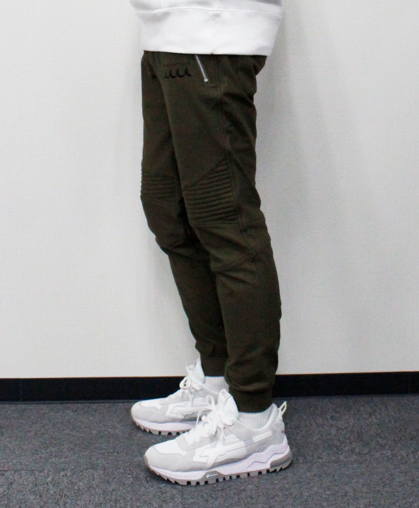⭐︎femt LIMITED⭐︎ muta MARINE ×  ACANTHUS / muta HEAT PERFORMA Biker Pants / ヒートパフォーマバイカーパンツ / KHAKI 【MA2533SP】
