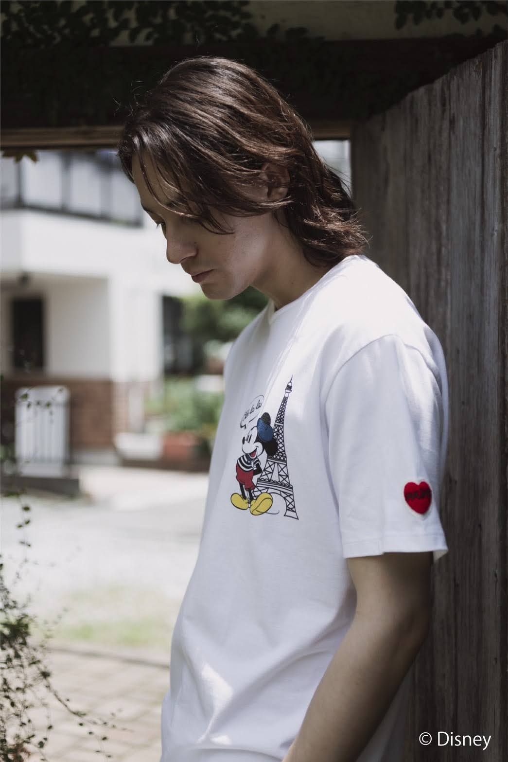 Limited design T-shirt 02 / Mickey / WHITE