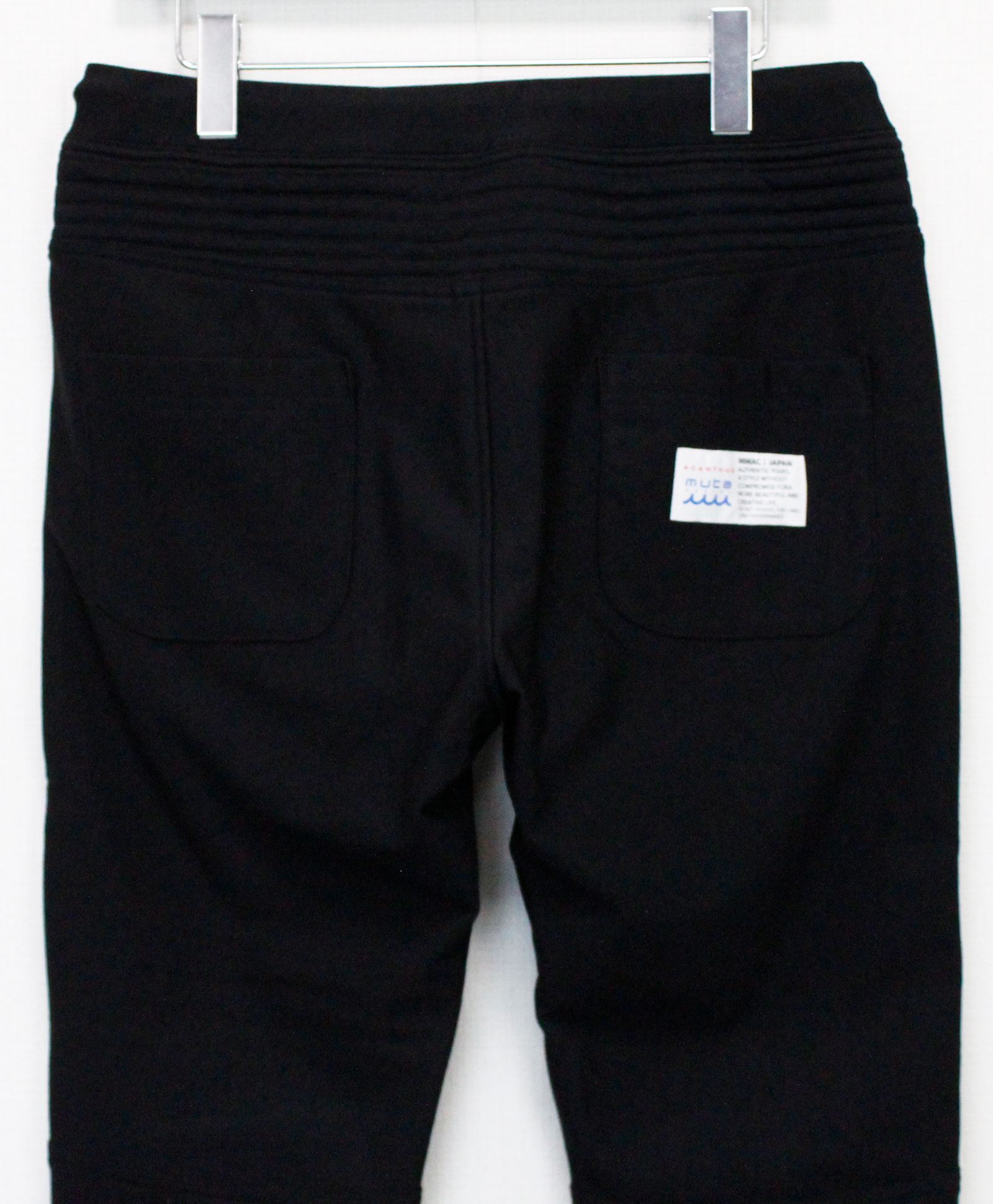 ⭐︎femt LIMITED⭐︎ muta MARINE ×  ACANTHUS / muta HEAT PERFORMA Biker Pants / ヒートパフォーマバイカーパンツ / BLACK 【MA2533SP】