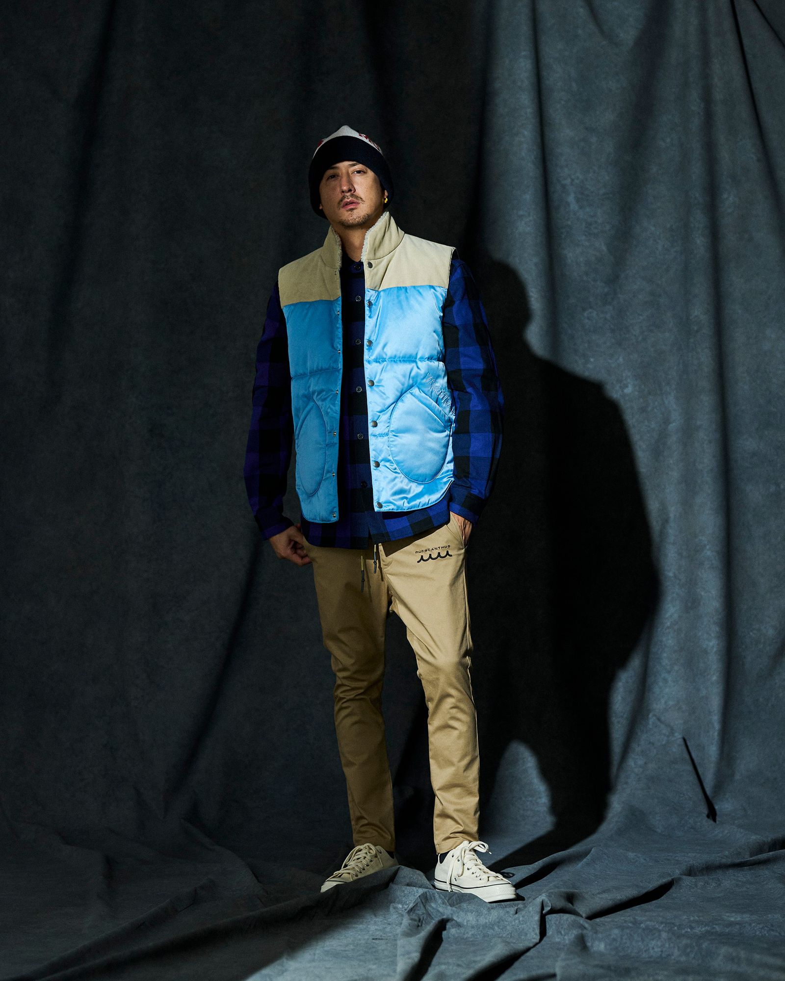 ☆先行予約☆ muta MARINE × ACANTHUS  / イージータイトパンツ /  Easy Tight Pants / BEIGE 【MA2654】