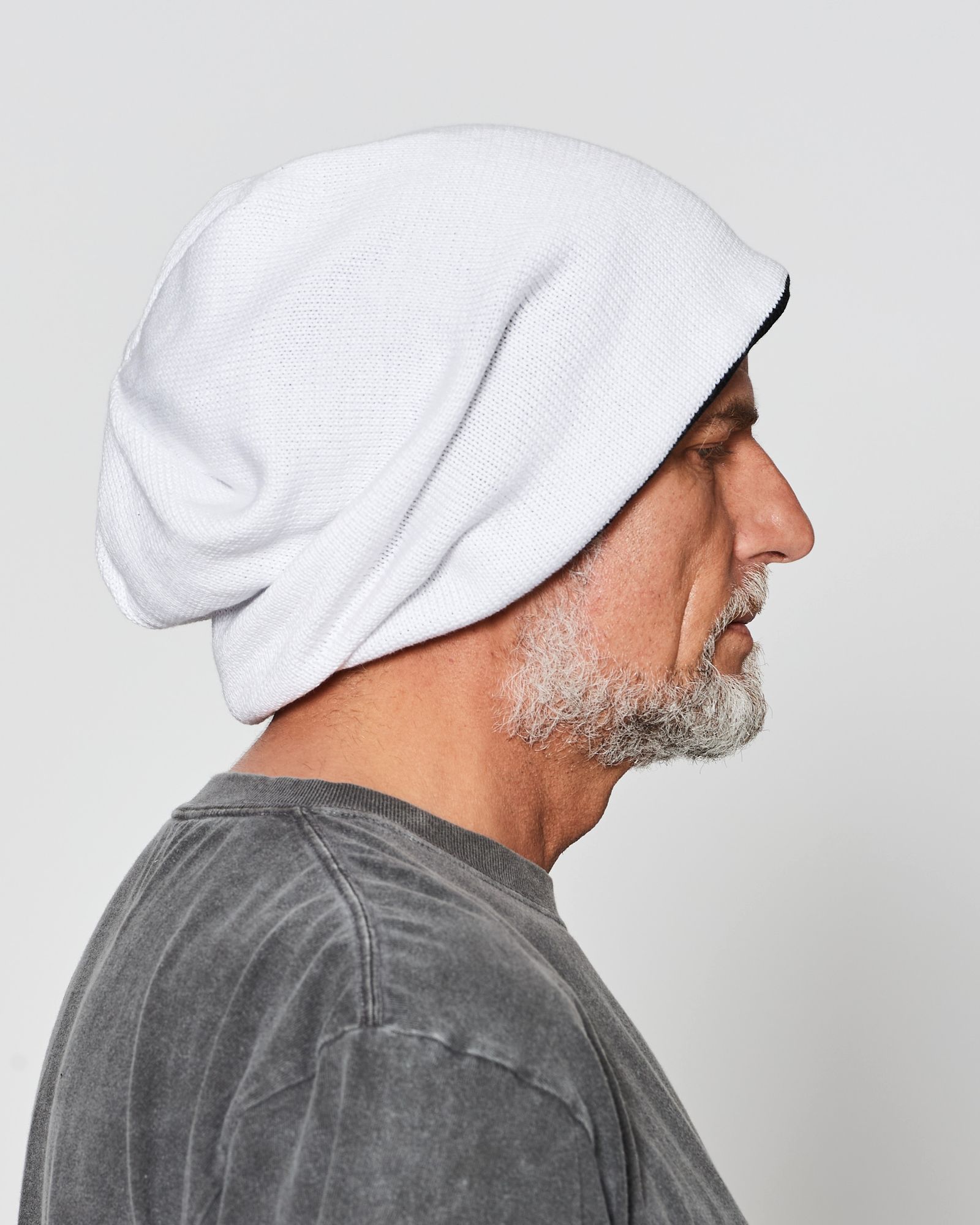 Balloon Knit Cap / ニットキャップ / WHITE 【CP2505】