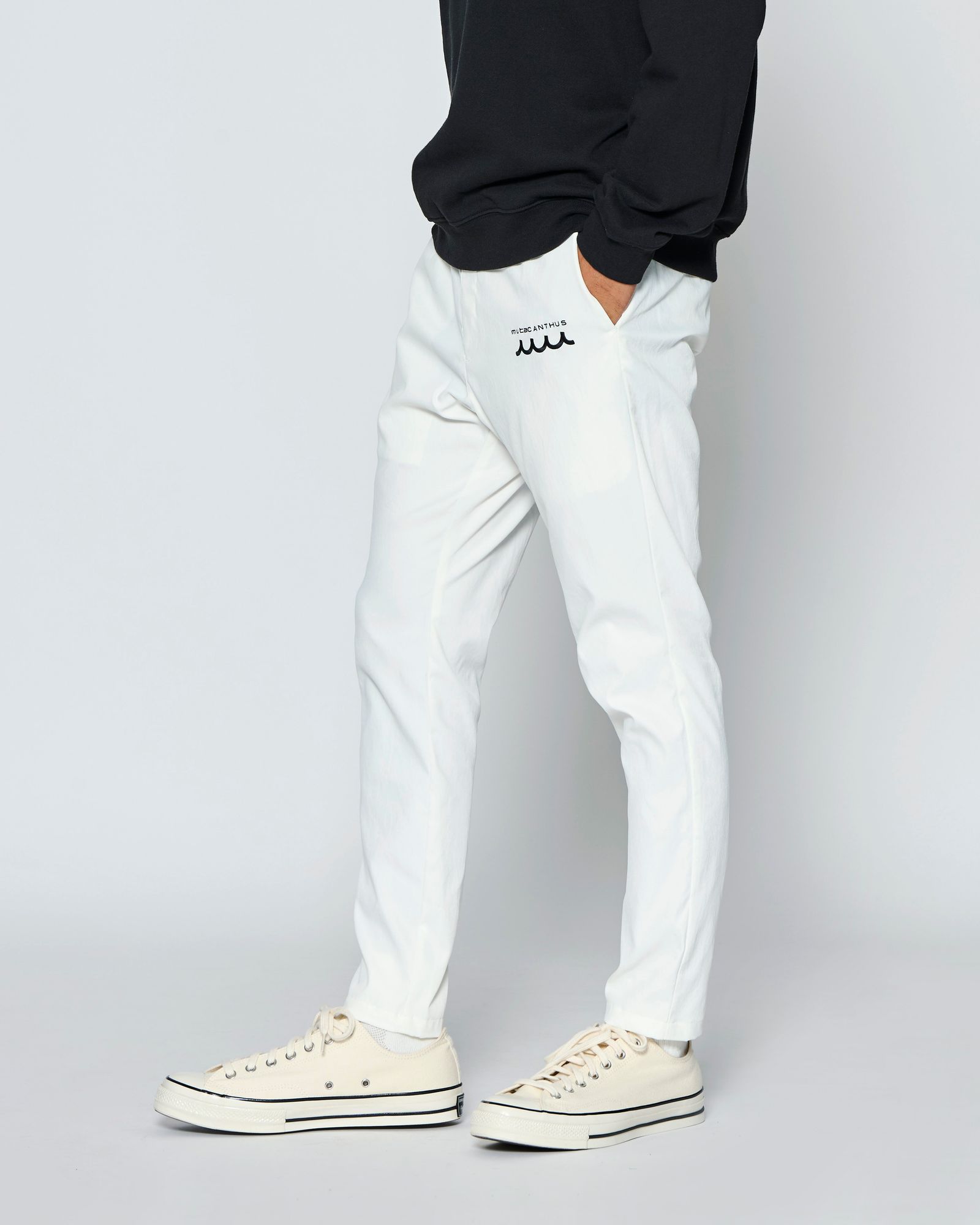 ☆先行予約☆muta MARINE × ACANTHUS  / イージータイトパンツ /  Easy Tight Pants / WHITE【MA2703】