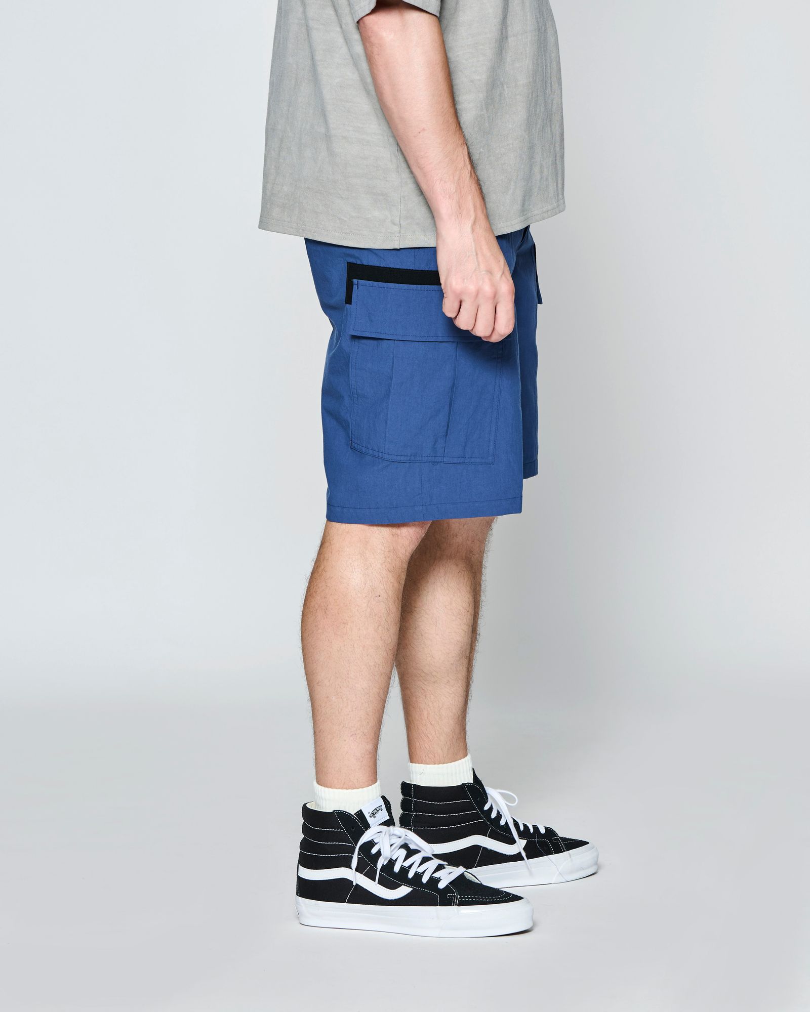 ☆先行予約☆ タイプライター カーゴ ショーツ  /  Typewriter Cloth Cargo Shorts / BLUE 【PT2652】