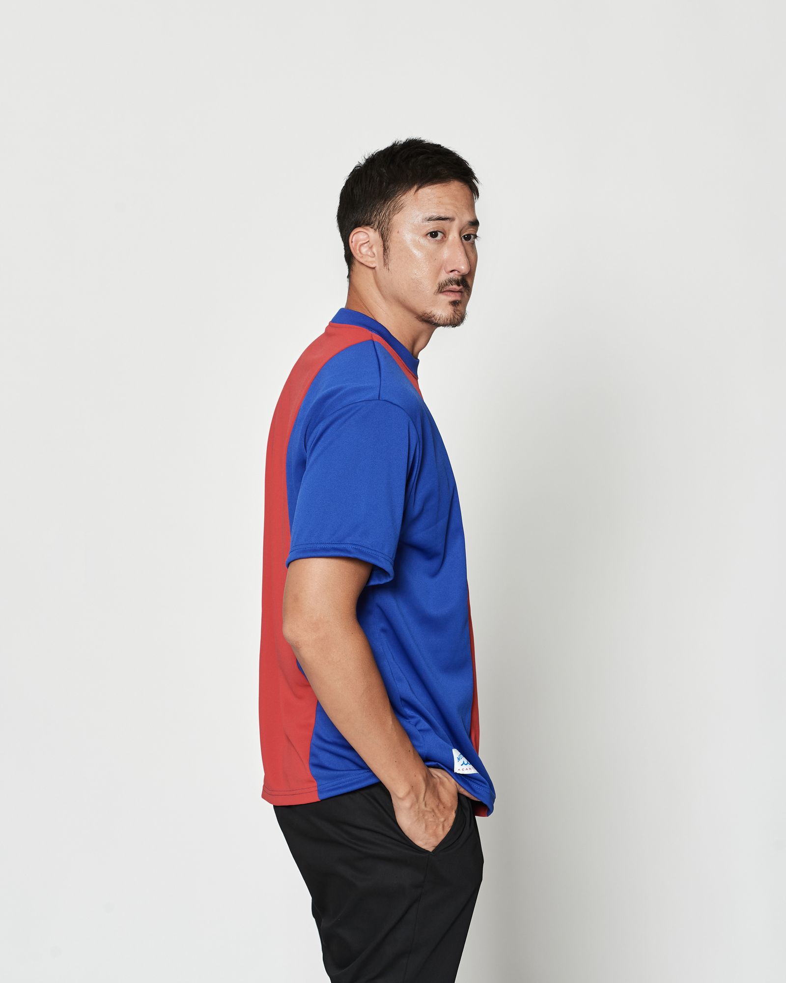 ☆先行予約☆muta MARINE × ACANTHUS  / スポーツTシャツ / Sports S/S Top / BLUE 【MA2620】