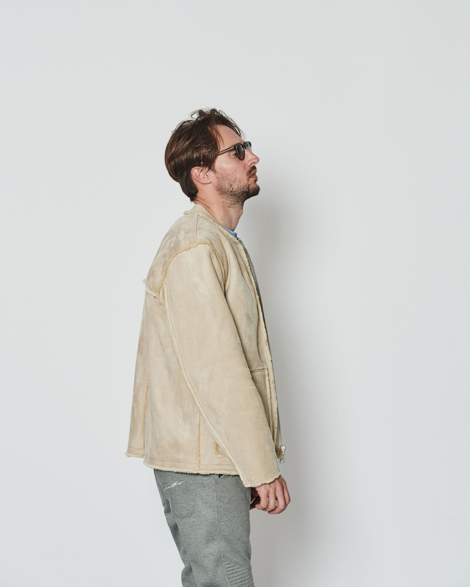 Faux Mouton Jacket / フェイクムートンジャケット / BEIGE 【JK2406】