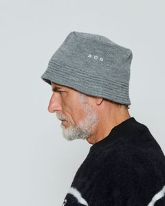 ☆先行予約☆  ニットバケットハット / ACS Logo Knit Bucket Hat / GREY 【CP2504】