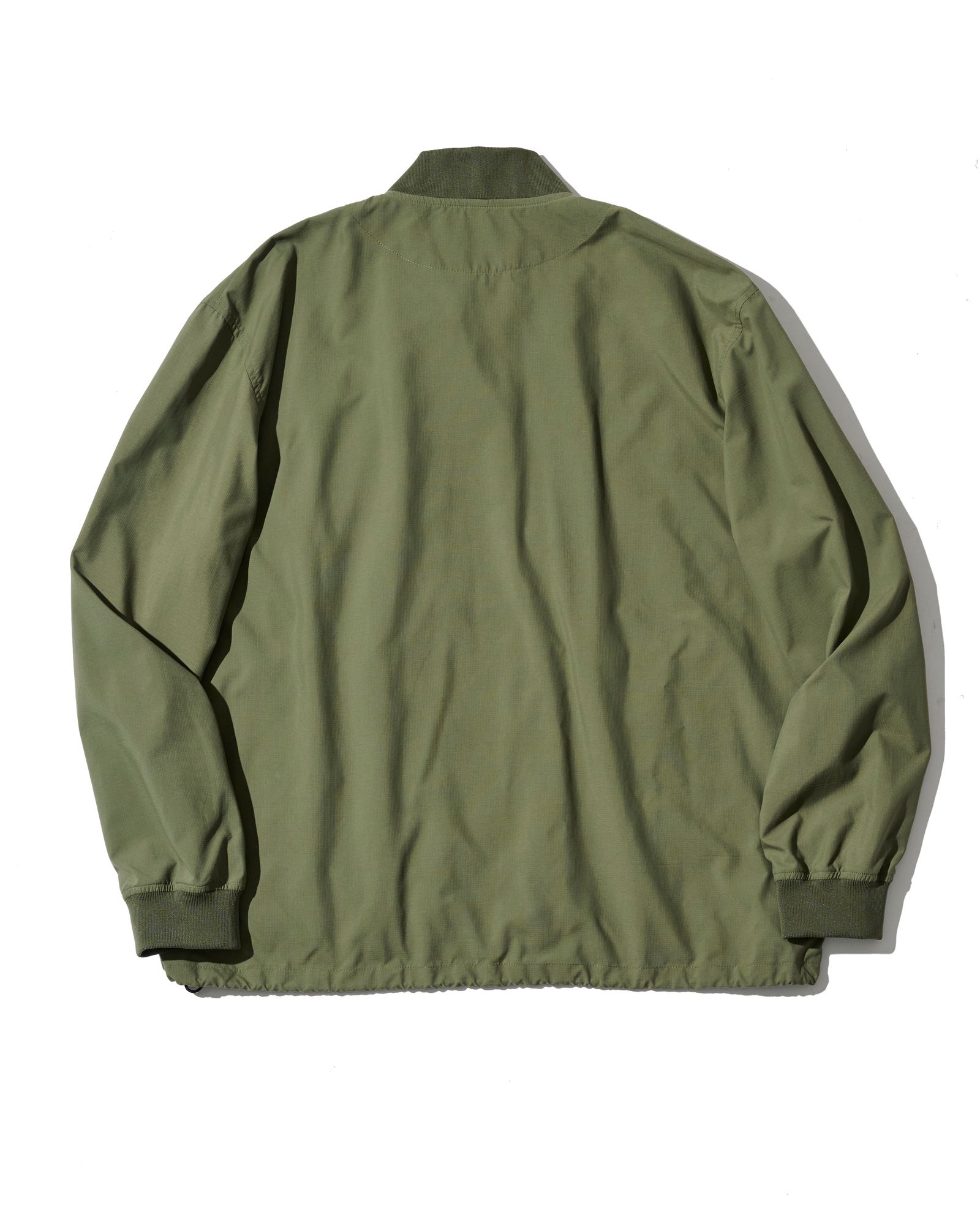 ☆先行予約☆ SUPPLEX® ナイロン ジップジャケット  /  SUPPLEX® Nylon Contrast Zip Jacket / OLIVE 【JK2703】
