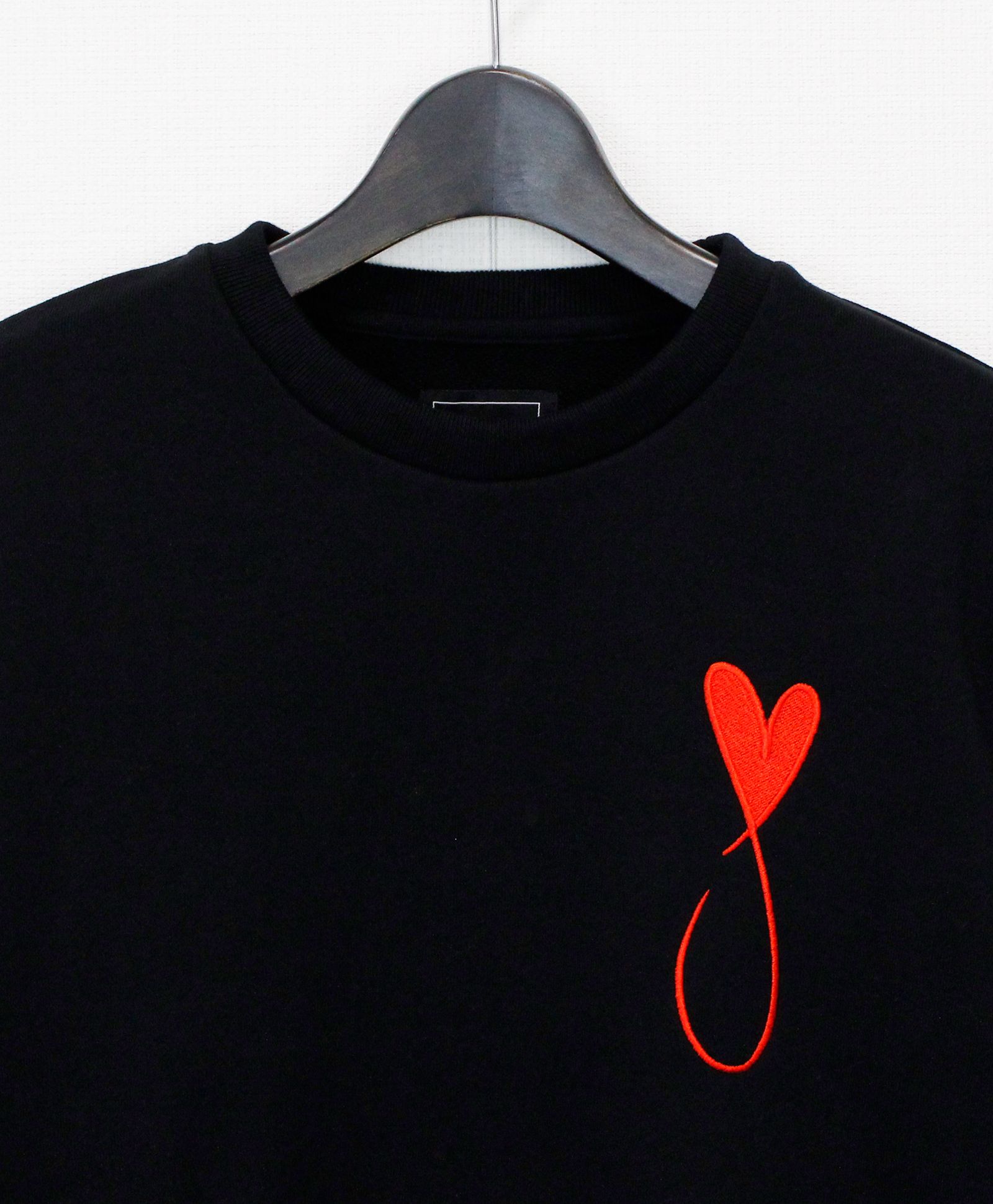 スウェット / Tiphanie Big Logo Sweat / Black x Red