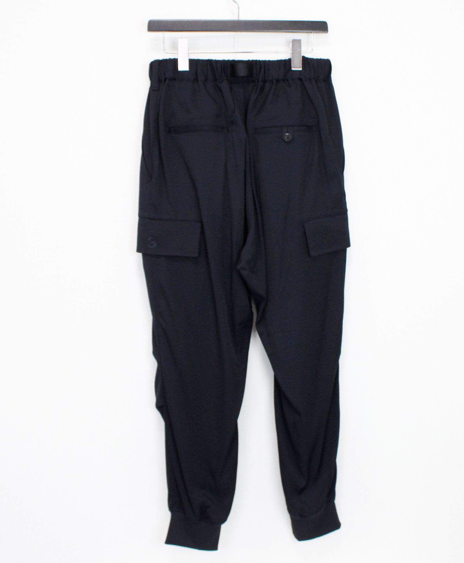 レーヨン ツイル カフ パンツ / Y-3 RAYON TWILL CUFFED PANTS / BLACK [JX7283-APPA25]