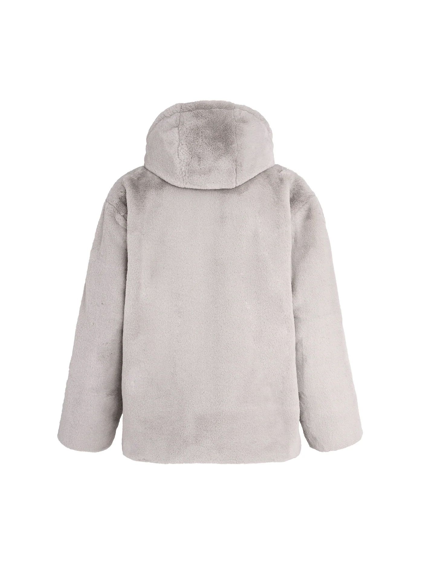 フード付き ボアブルゾン / MASCALI /  マスカリ / L.GRAY [MJXA0201033588]