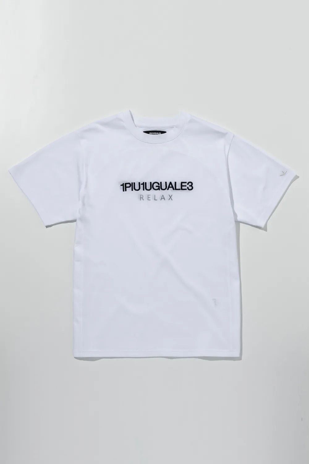 ブランドロゴリバースプリント Tシャツ / ホワイト【UST-26069】