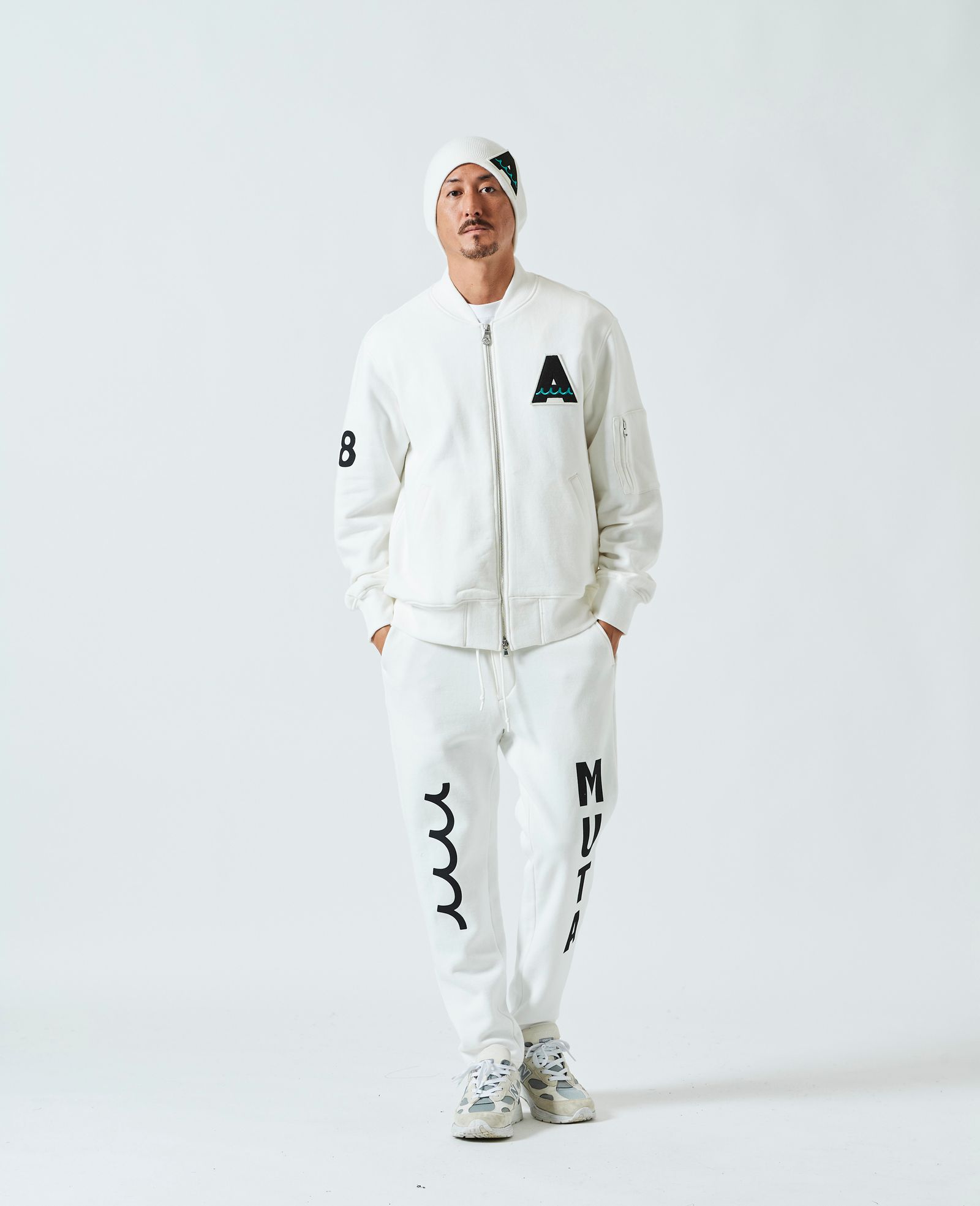 ACANTHUS - ACANTHUS x muta MARINE / muta Sweat MA-1 ジャケット