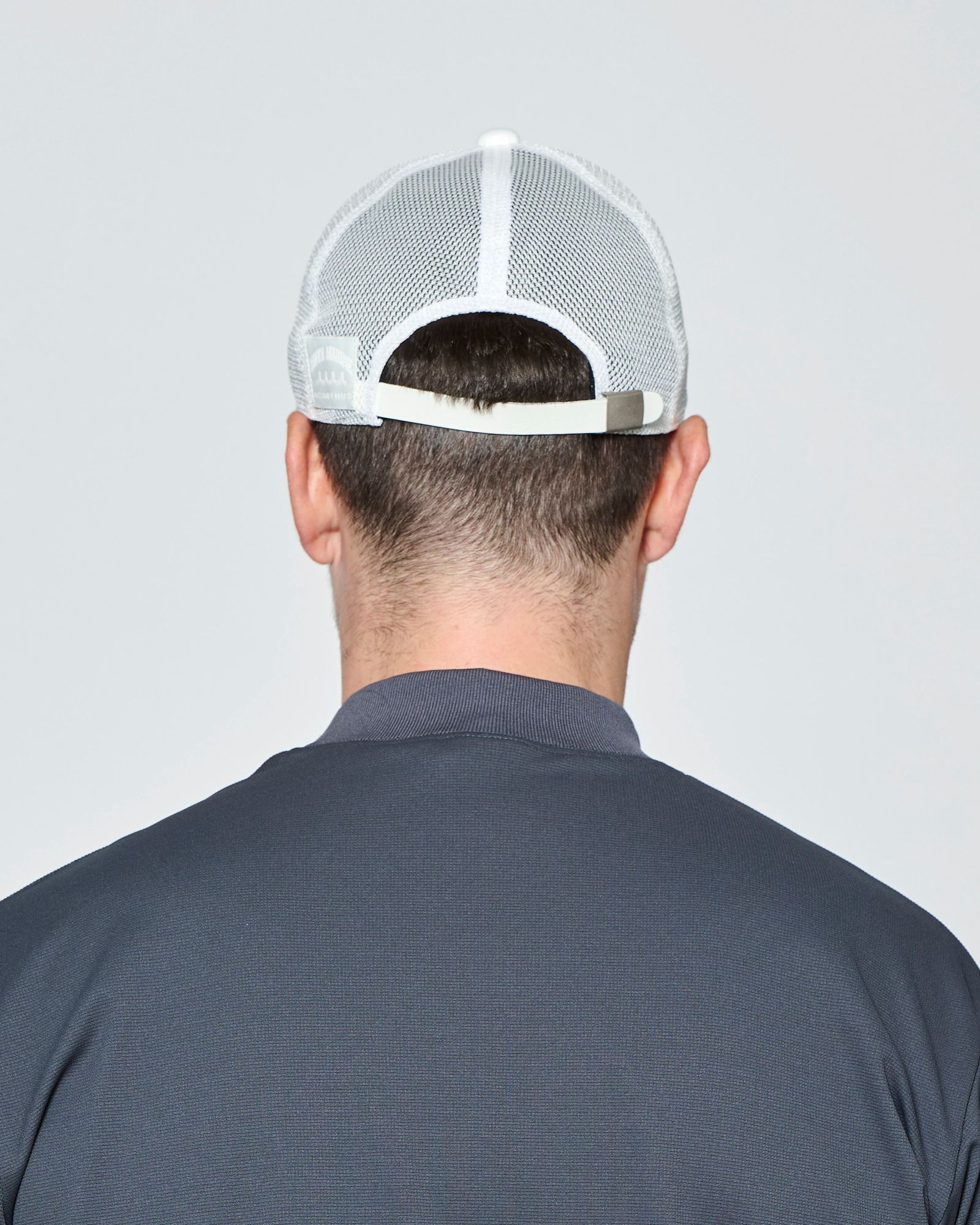 ☆先行予約☆muta MARINE × ACANTHUS  / ボックスロゴメッシュキャップ /  Box Logo Mesh Cap / WHITE【MA2721】