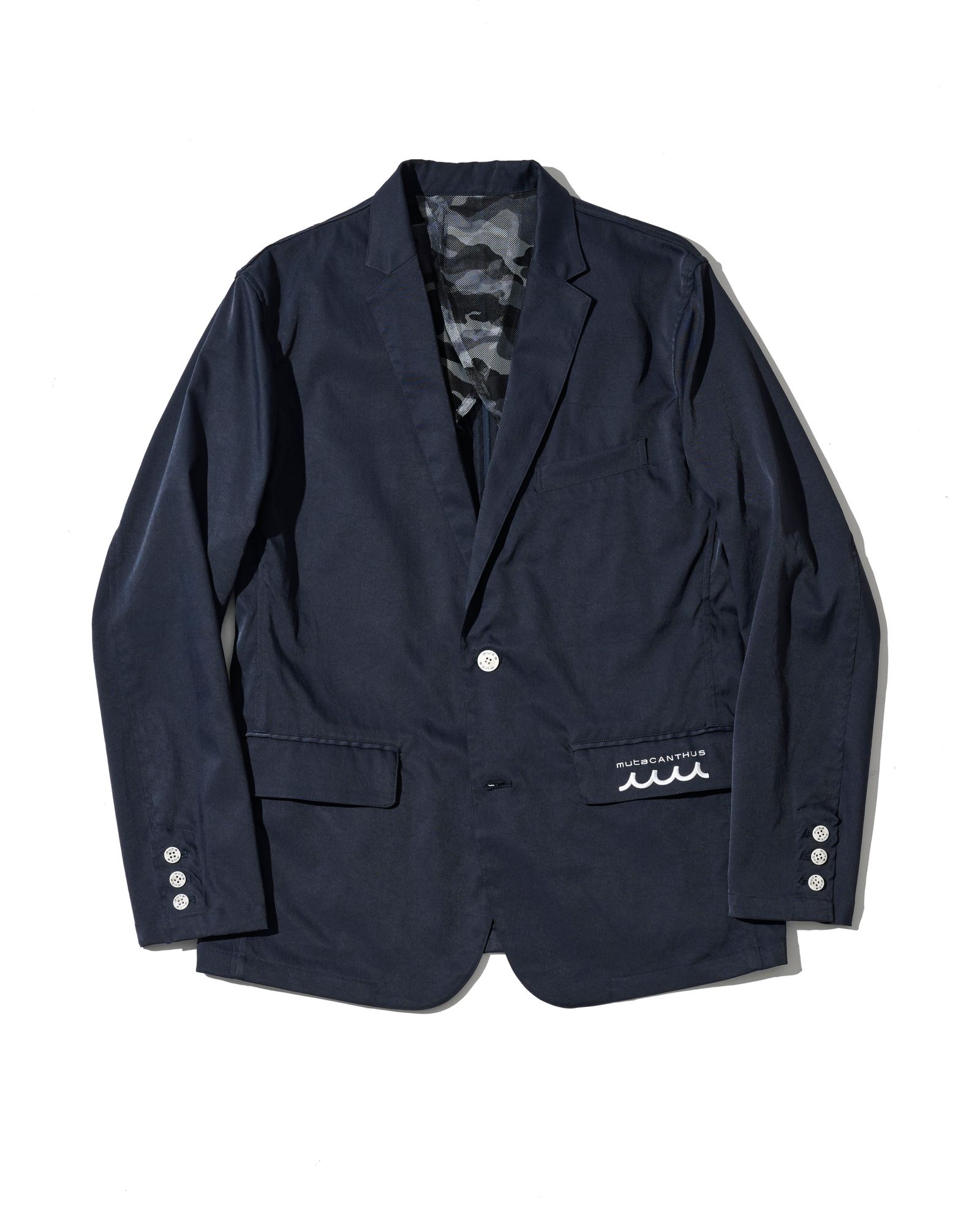 ☆先行予約☆muta MARINE × ACANTHUS  / テーラードジャケット /  Tailored Jacket / NAVY【MA2702】