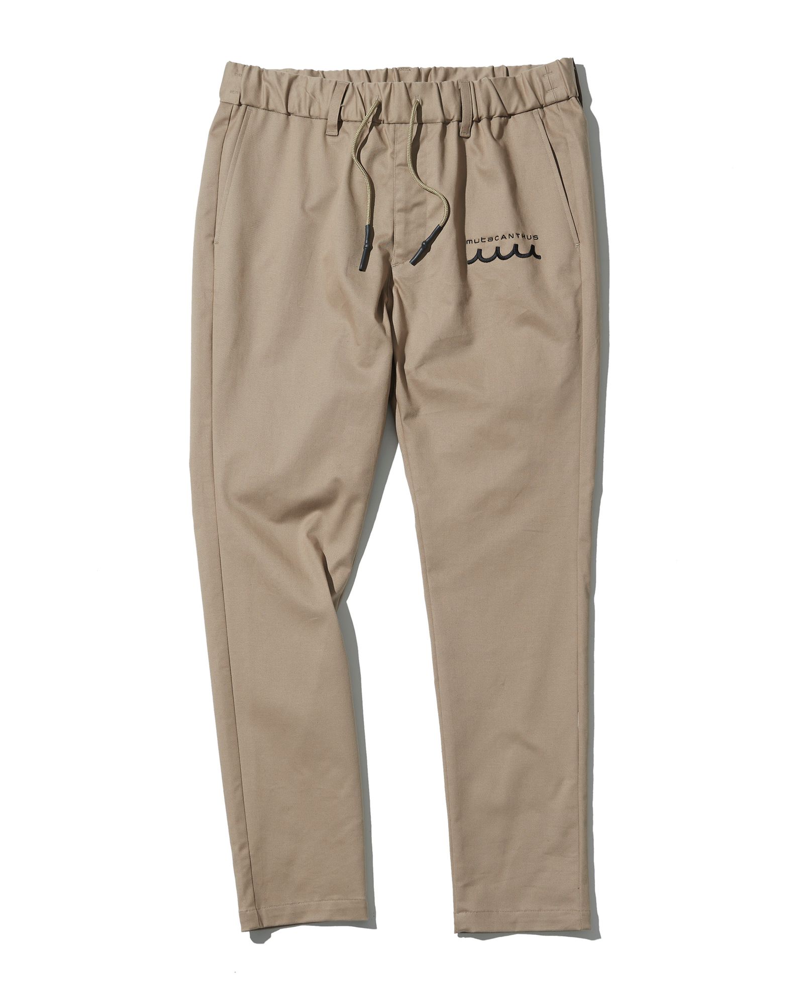 ACANTHUS × muta MARINE / muta Easy Tight Pants / イージータイトパンツ / BEIGE 【MA2534】