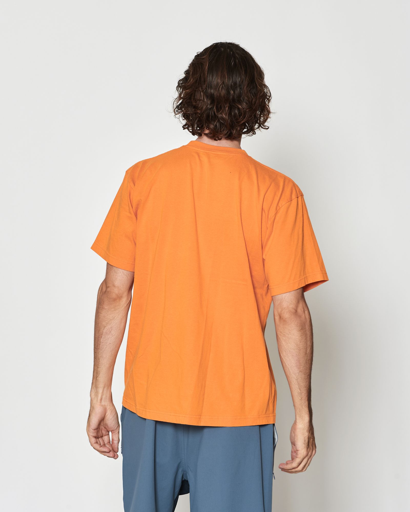 ☆先行予約☆ カレッジロゴTシャツ  /  Aging College Logo Tee / ORANGE【CT2601】