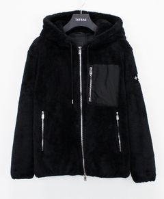 フード付き ボアブルゾン / MENFI /  メンフィ / BLACK [MJXA0212033588]