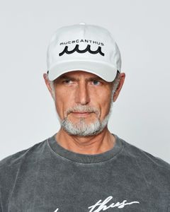 ☆先行予約販売2025年9月下旬～10月下旬頃入荷予定☆ ACANTHUS × muta MARINE / muta Embroidered Logo Cap / ロゴキャップ / WHITE 【MA2542】