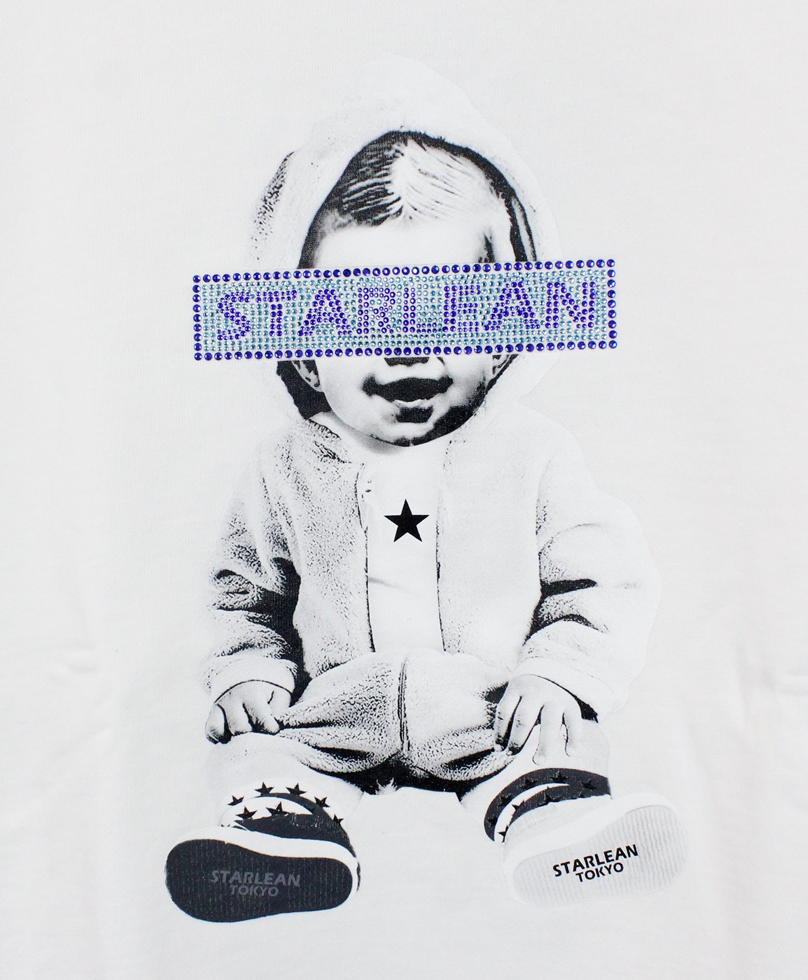 プルオーバーパーカー / SWALLOW LOGO BABY HOODIE / WHITE  [SLPP157]