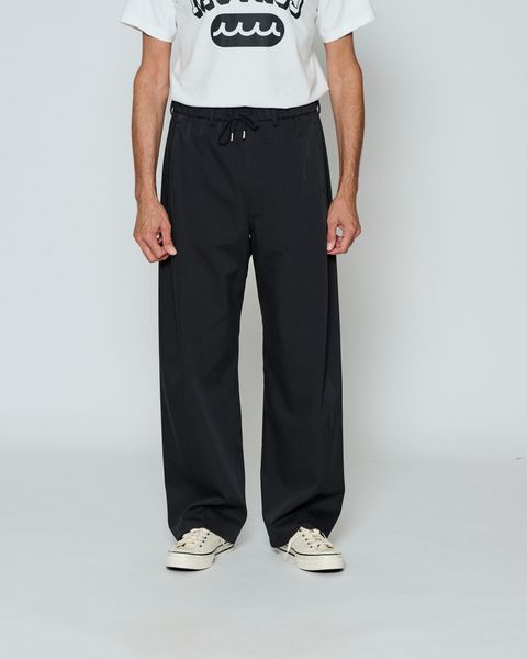 バレルレッグイージーパンツ /  Easy Barrel-Leg Chino Pants / BLACK【PT2504】