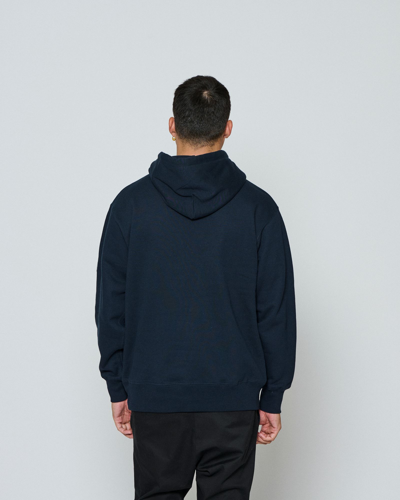 ☆先行予約☆ muta MARINE × ACANTHUS / スイートエクストラロゴフーディー / パーカー / Sweet Extra Logo Hoodie / NAVY 【MA2697】