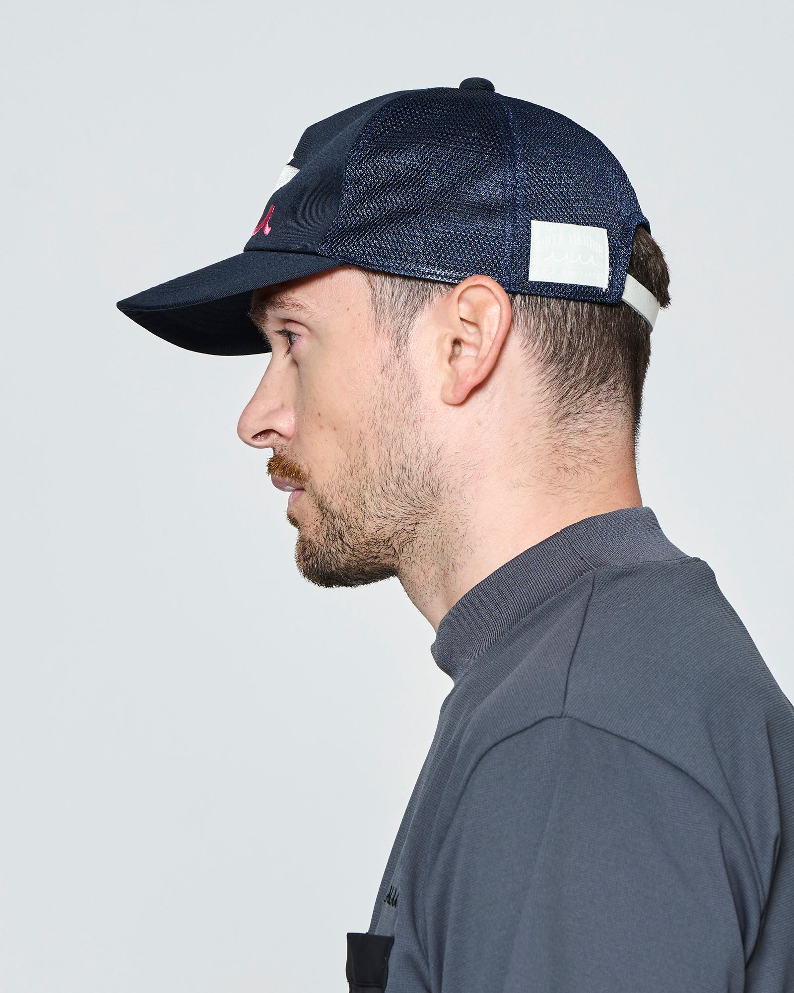 ☆先行予約☆muta MARINE × ACANTHUS  / サーフマンメッシュキャップ /  Surf Man Mesh Cap / NAVY【MA2720】