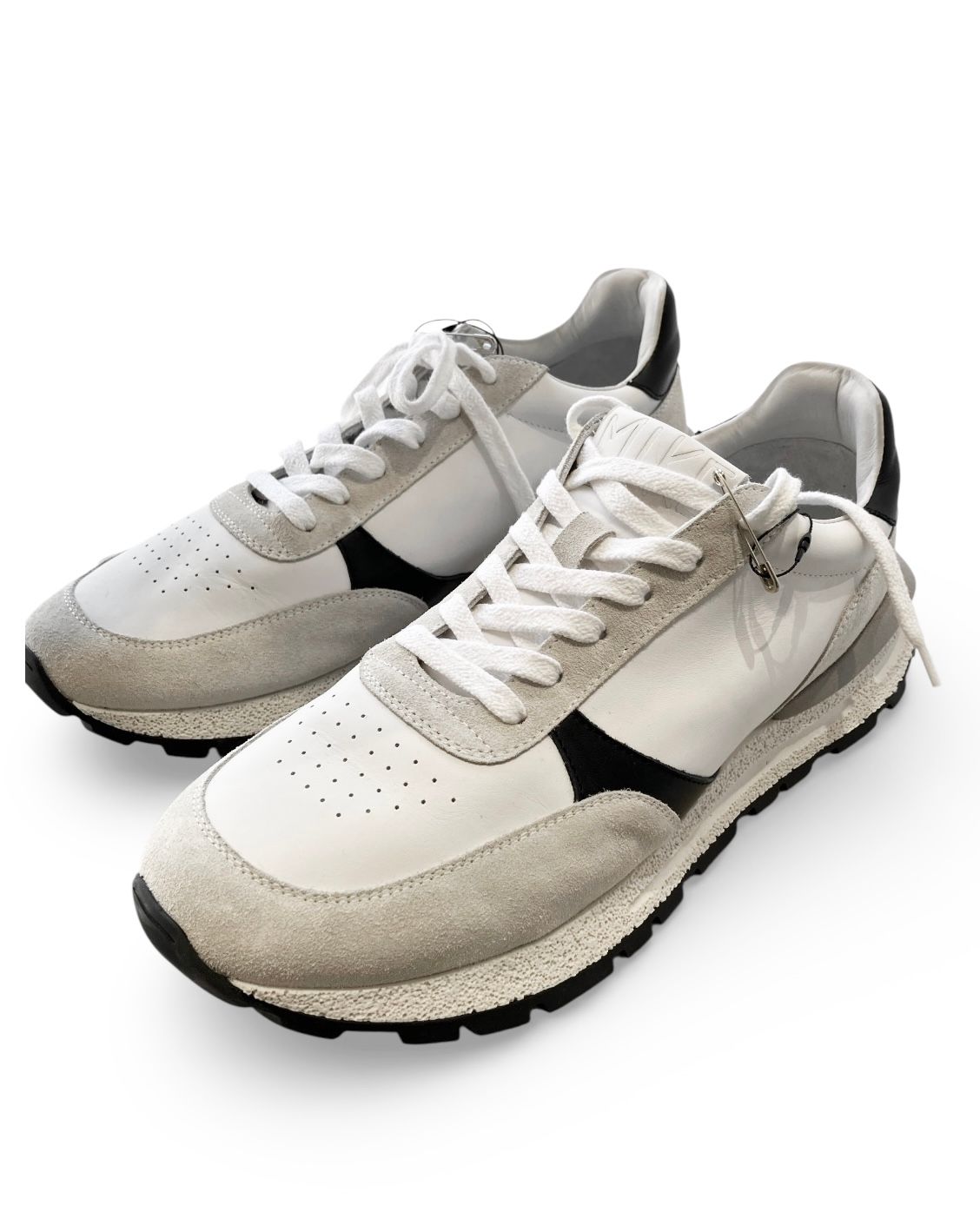 ローカットレザースニーカー / ホワイト / WHITE [MKSH04 ]