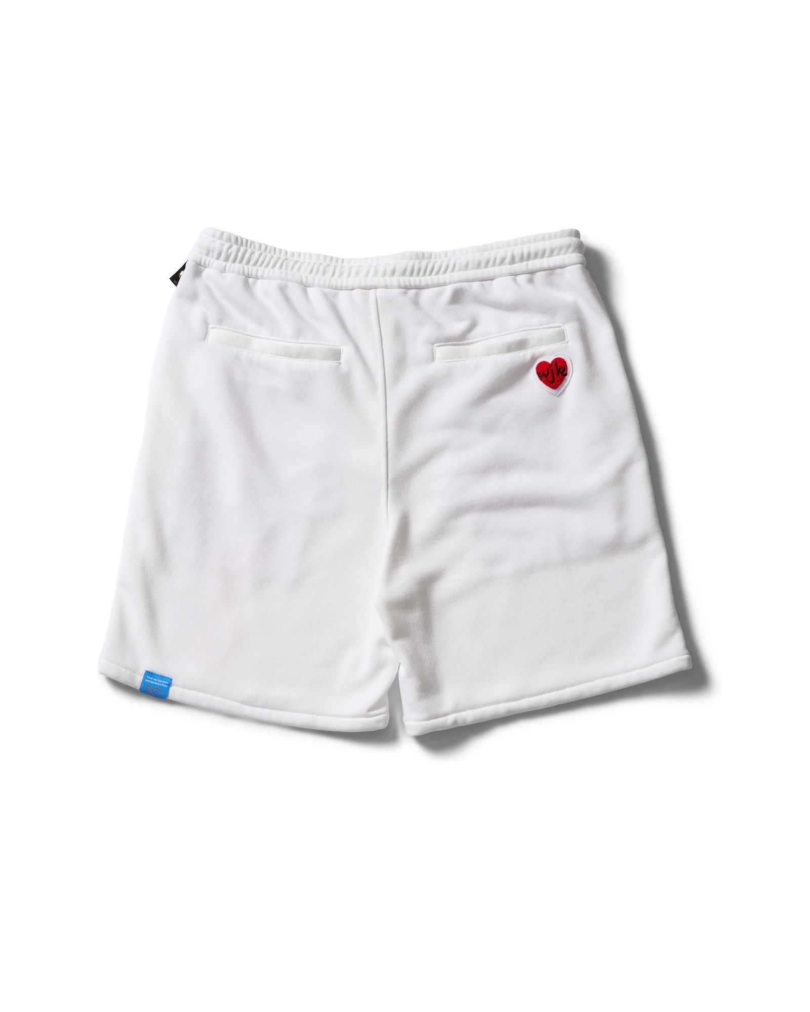 ☆先行予約☆Maison Honoré Paris× wjk  / ハートフィッシュフレンチテリーショーツ / heart fish dry french terry shorts / white 【505 hw03k】