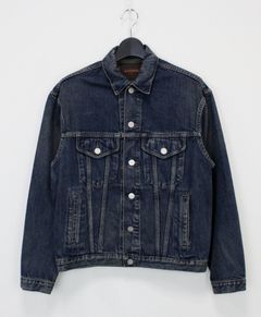 "ターク" トラッカージャケット / "TURK" TRUCKER JACKET  / DARK USED [AUT-095-059]