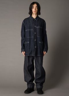 Ground Y×EDWIN 11oz INDIGO DENIM COVERALL  / デニムカバーオール / INDIGO [GX-Y01-006-1]