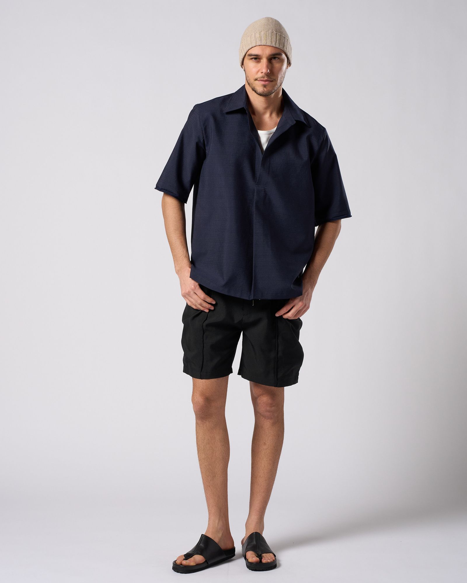 ☆先行予約☆ テックショーツ / teck shorts / BLACK [5221 pe49i]