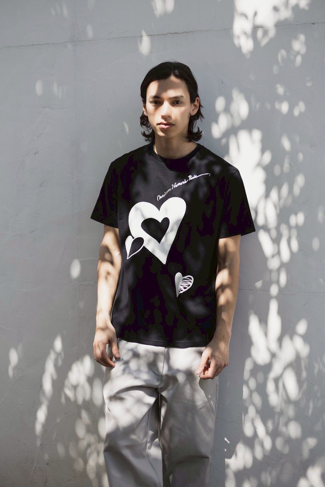 Tシャツ / Pothos / BLACK
