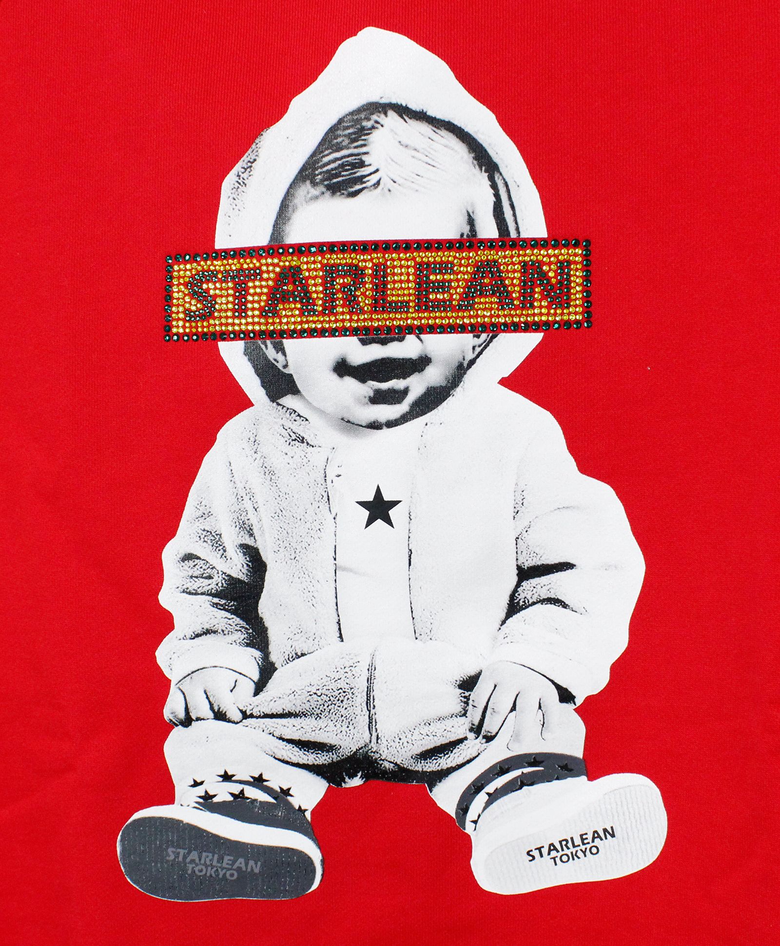 プルオーバーパーカー / SWALLOW LOGO BABY HOODIE / RED  [SLPP157]