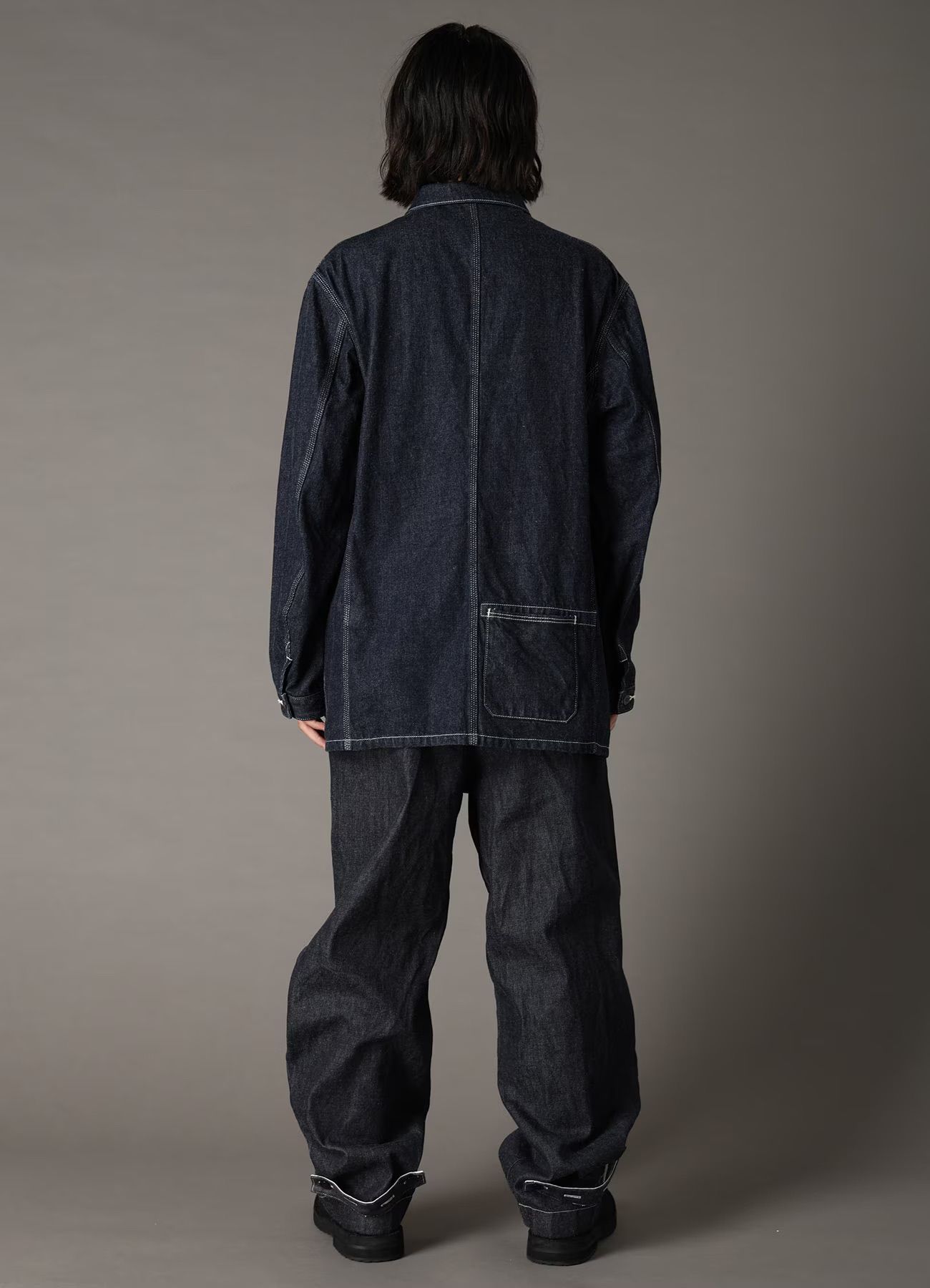 Ground Y×EDWIN 11oz INDIGO DENIM COVERALL  / デニムカバーオール / INDIGO [GX-Y01-006-1]