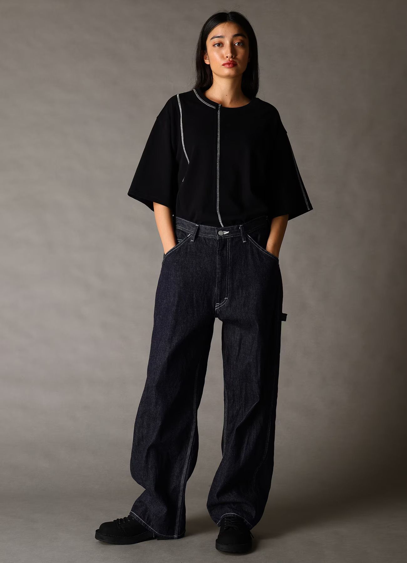 Ground Y×EDWIN 11oz INDIGO DENIM PAINTER PANTS  / デニムペインターパンツ / INDIGO [GX-P03-006-1]