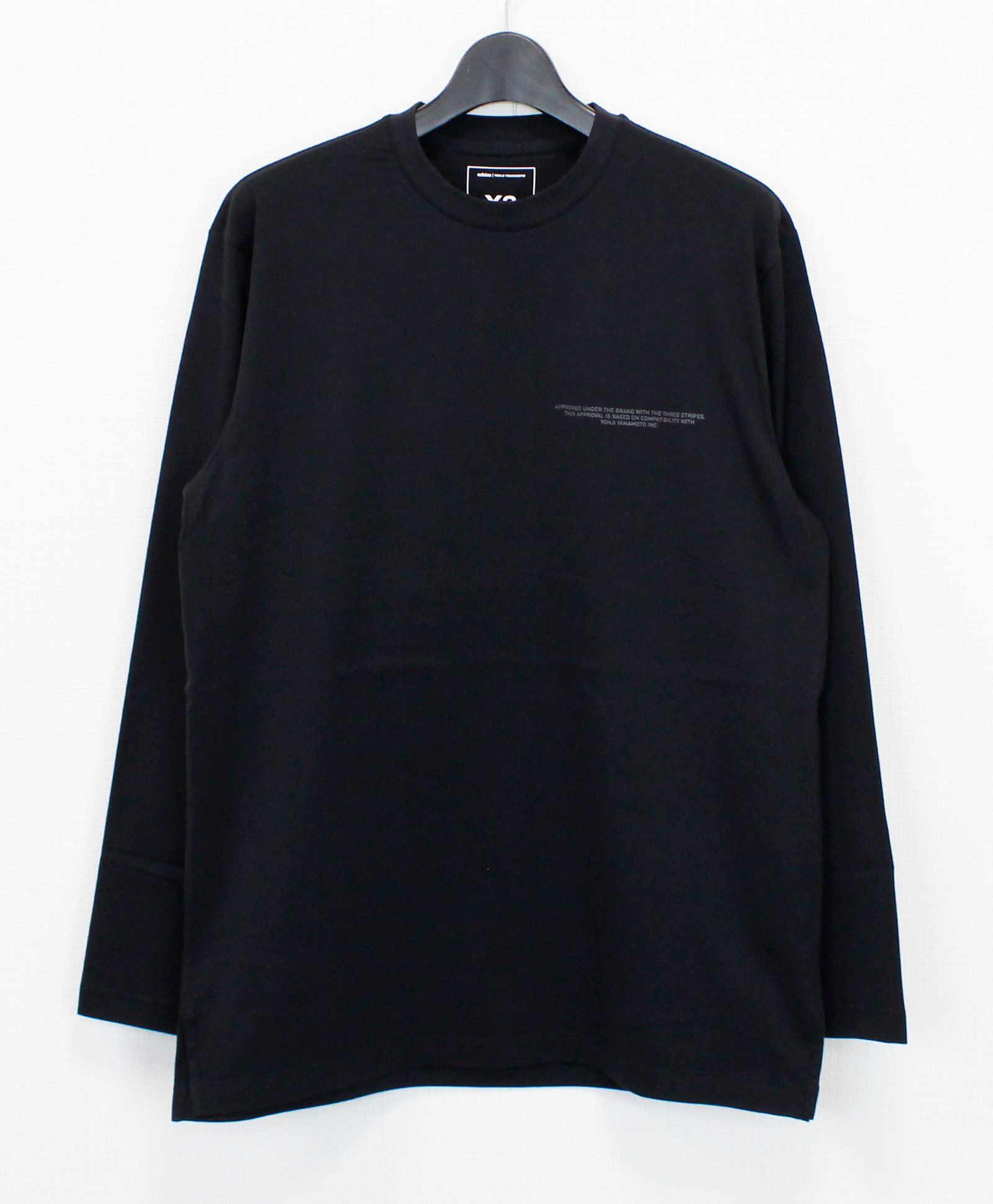 Y-3 - ロゴ ロングスリーブ ティー / LOGO LS TEE / BLACK [JE9280-APPA24] | femt