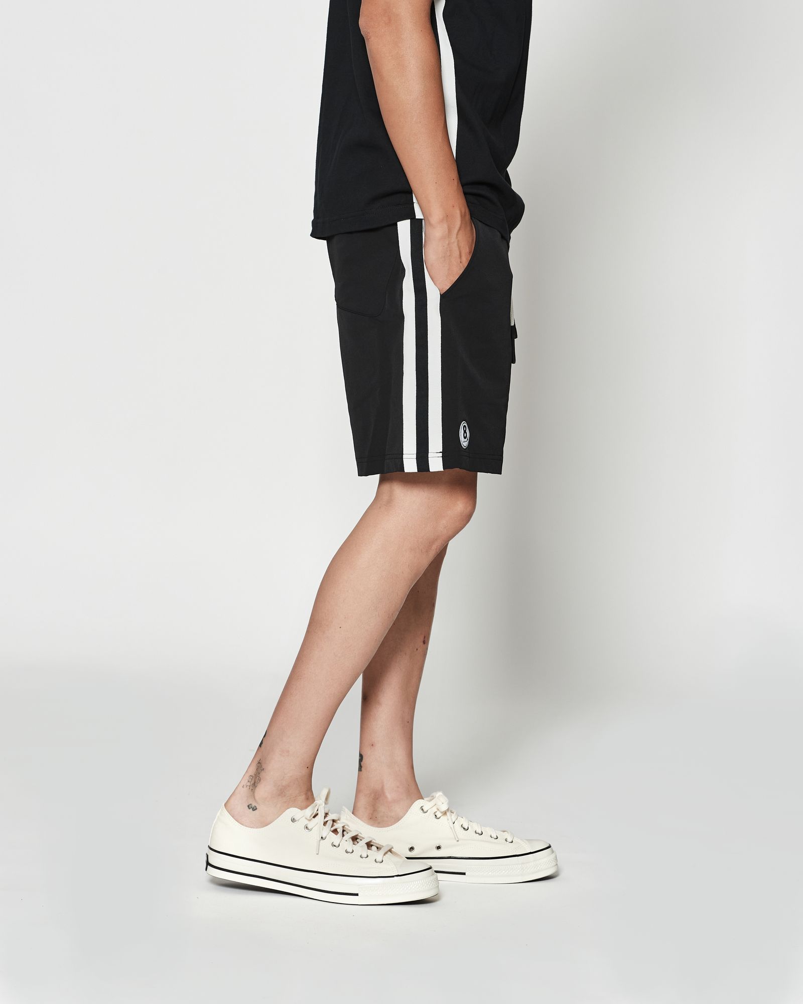☆先行予約☆muta MARINE × ACANTHUS / スウィートショーツ / sweet shorts / BLACK 【MA2627】