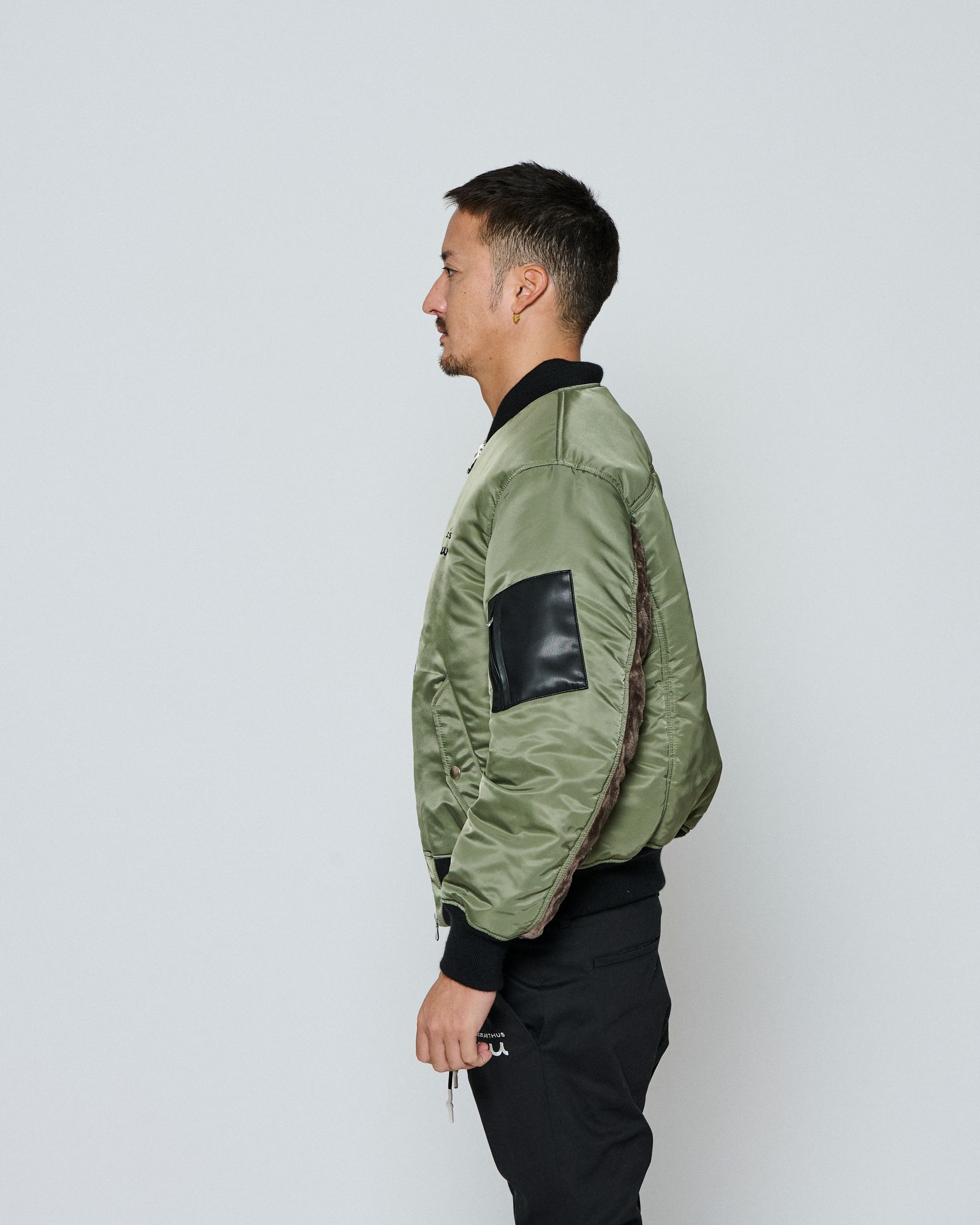 ☆先行予約☆ muta MARINE × ACANTHUS / オーバーサイズMA-1 / Oversize MA-1 / KHAKI 【MA2649】