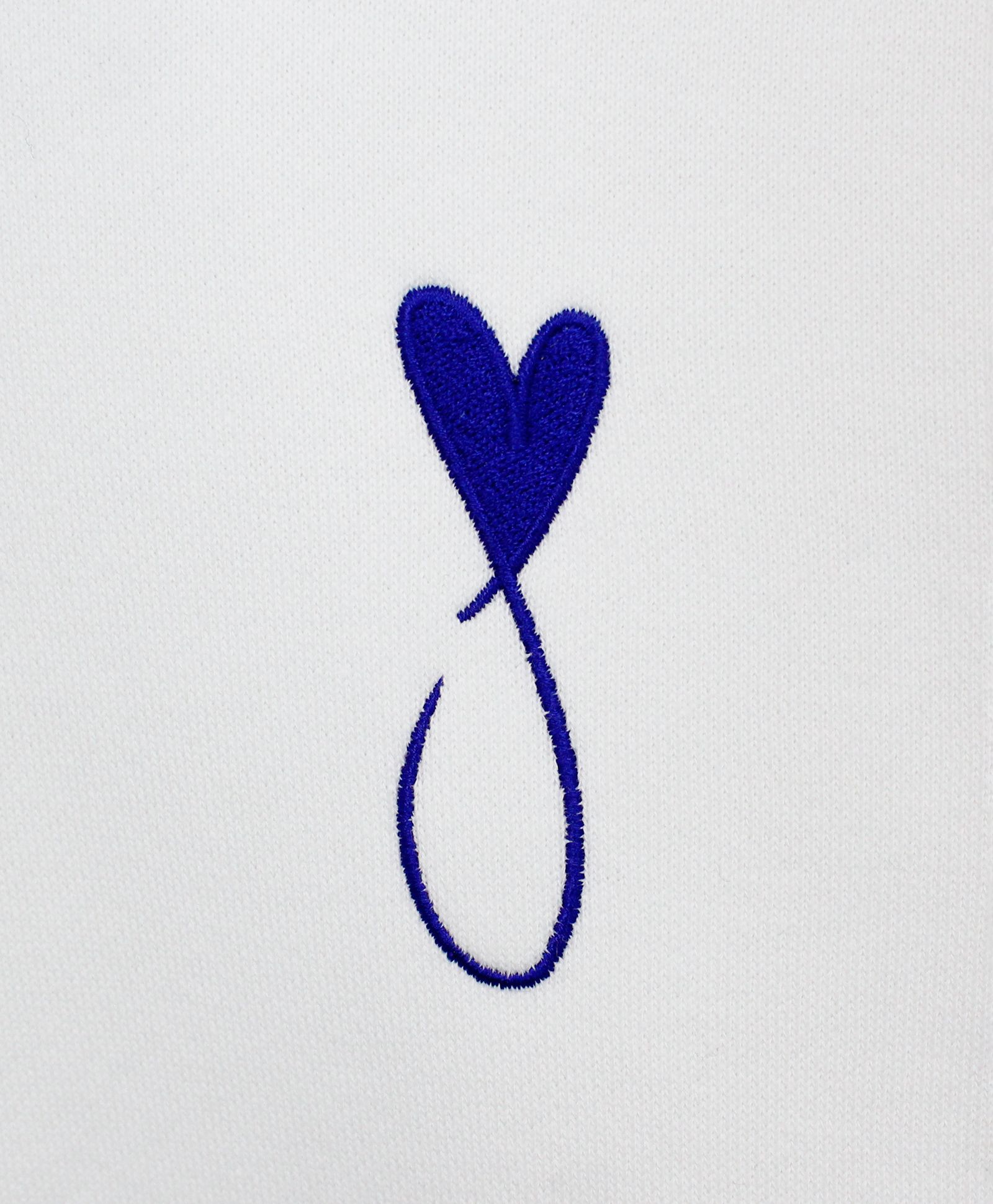 プルオーバーパーカー / Tiphanie Hoodie / White x Royal Blue