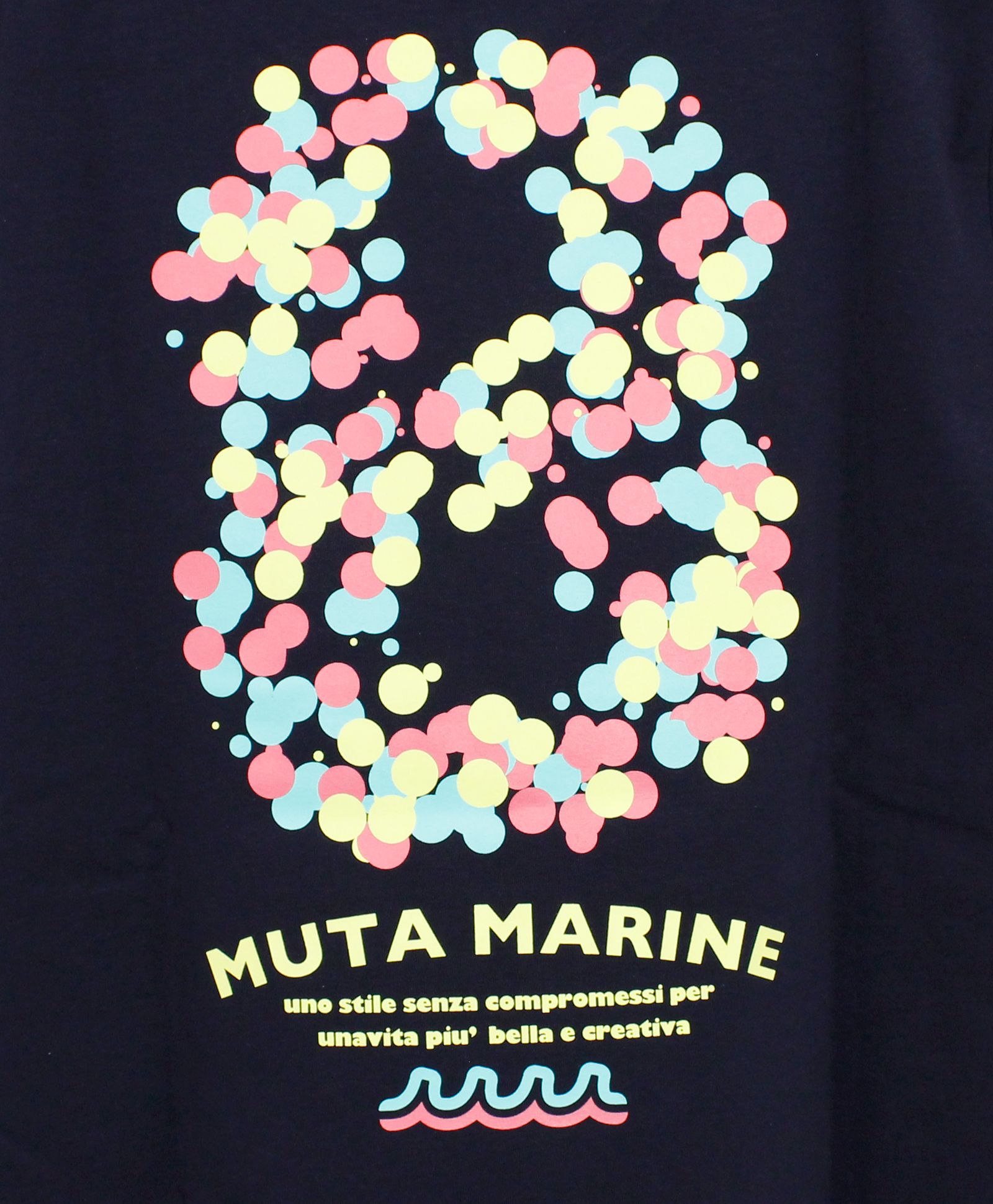 CONFETTI WAVE Tシャツ / ネイビー [MMMP-434600]