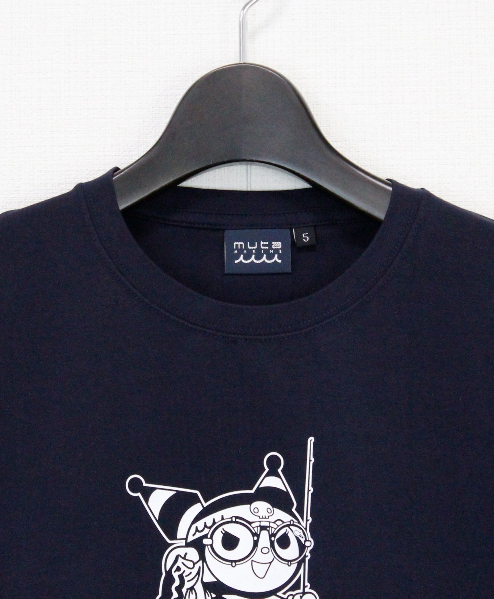 Kuromi × muta MARINE Fishing ストレッチロングスリーブTシャツ / ネイビー [MFMP-434779]