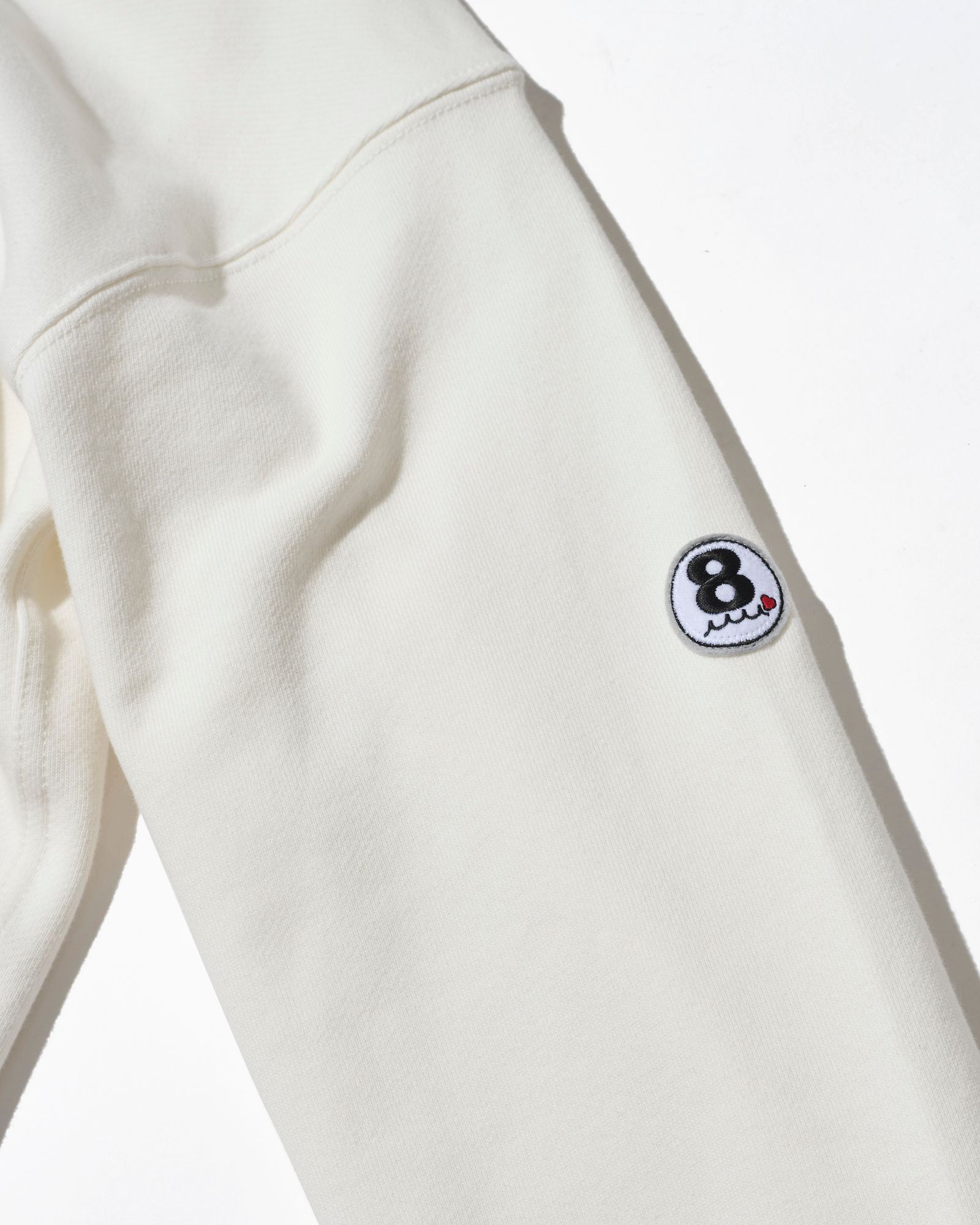 ☆先行予約☆muta MARINE × ACANTHUS  / Wネームロゴフーディー / プルオーバーパーカー /  W-name logo hoodie / WHITE【MA2726】