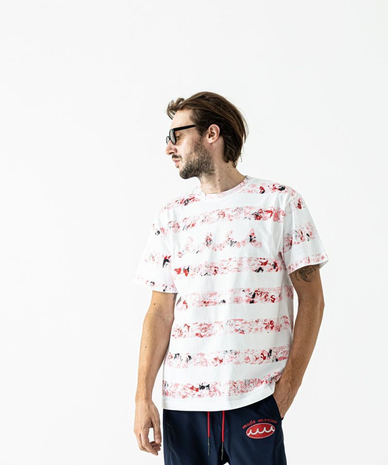 ACANTHUS - ACANTHUS x muta MARINE / muta Paint Border Tee