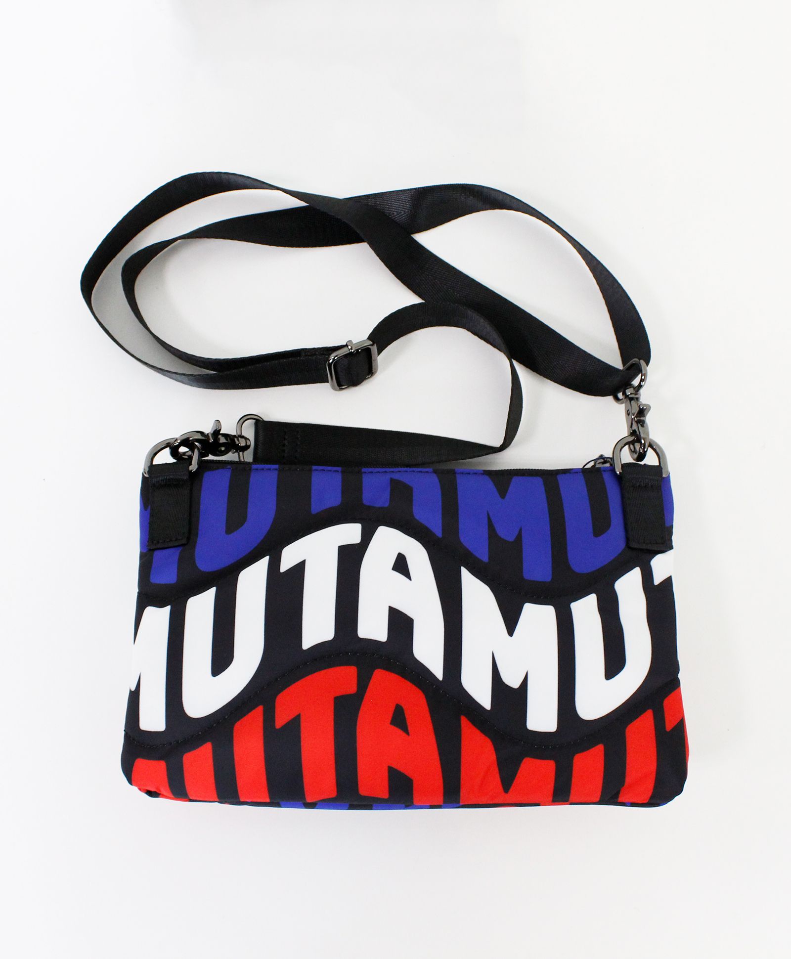 WAVEキルト サコッシュ / レッド [MMSG-241112]