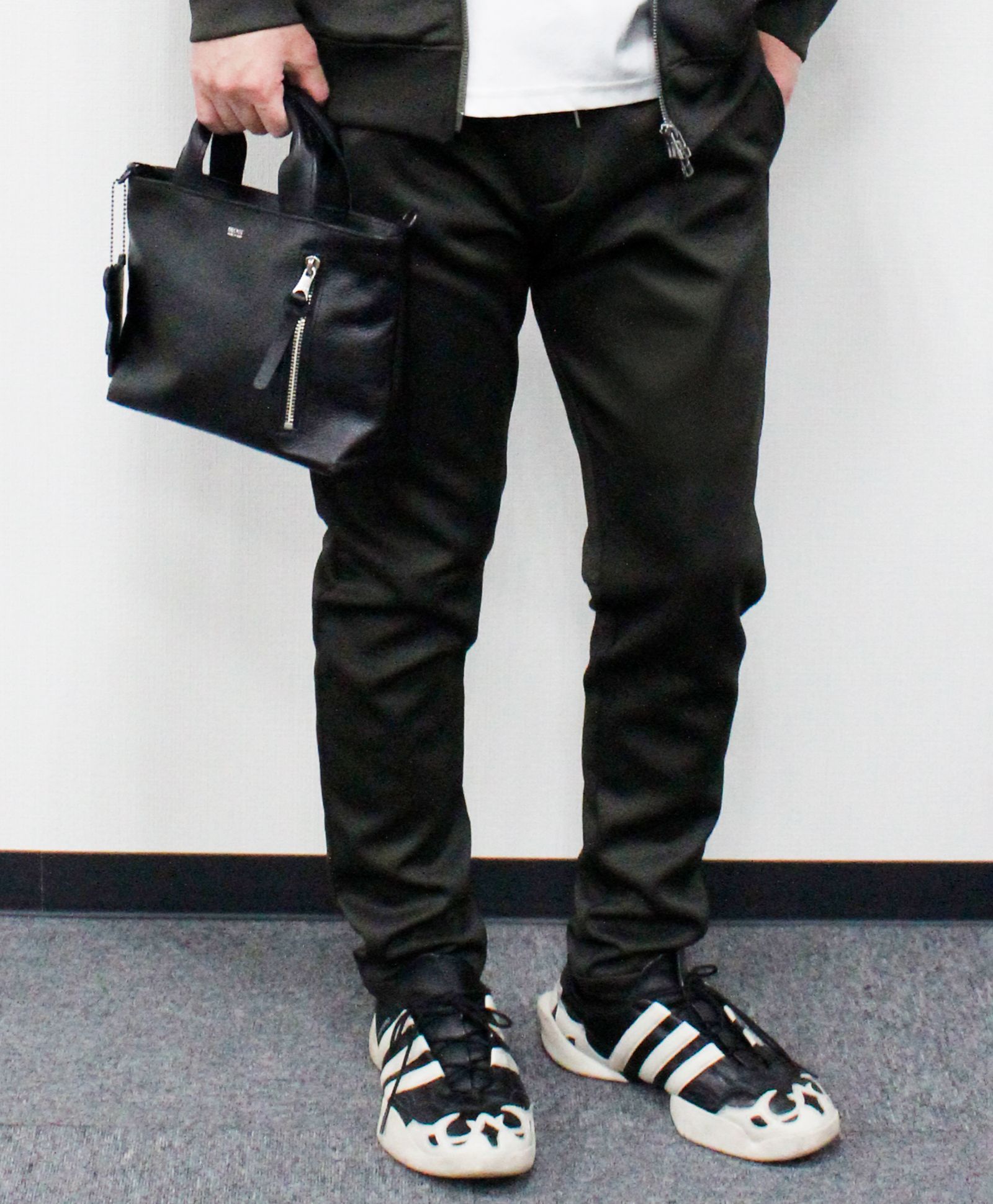 ダンボールニット ジョガーパンツ / チャコールグレー [66008]