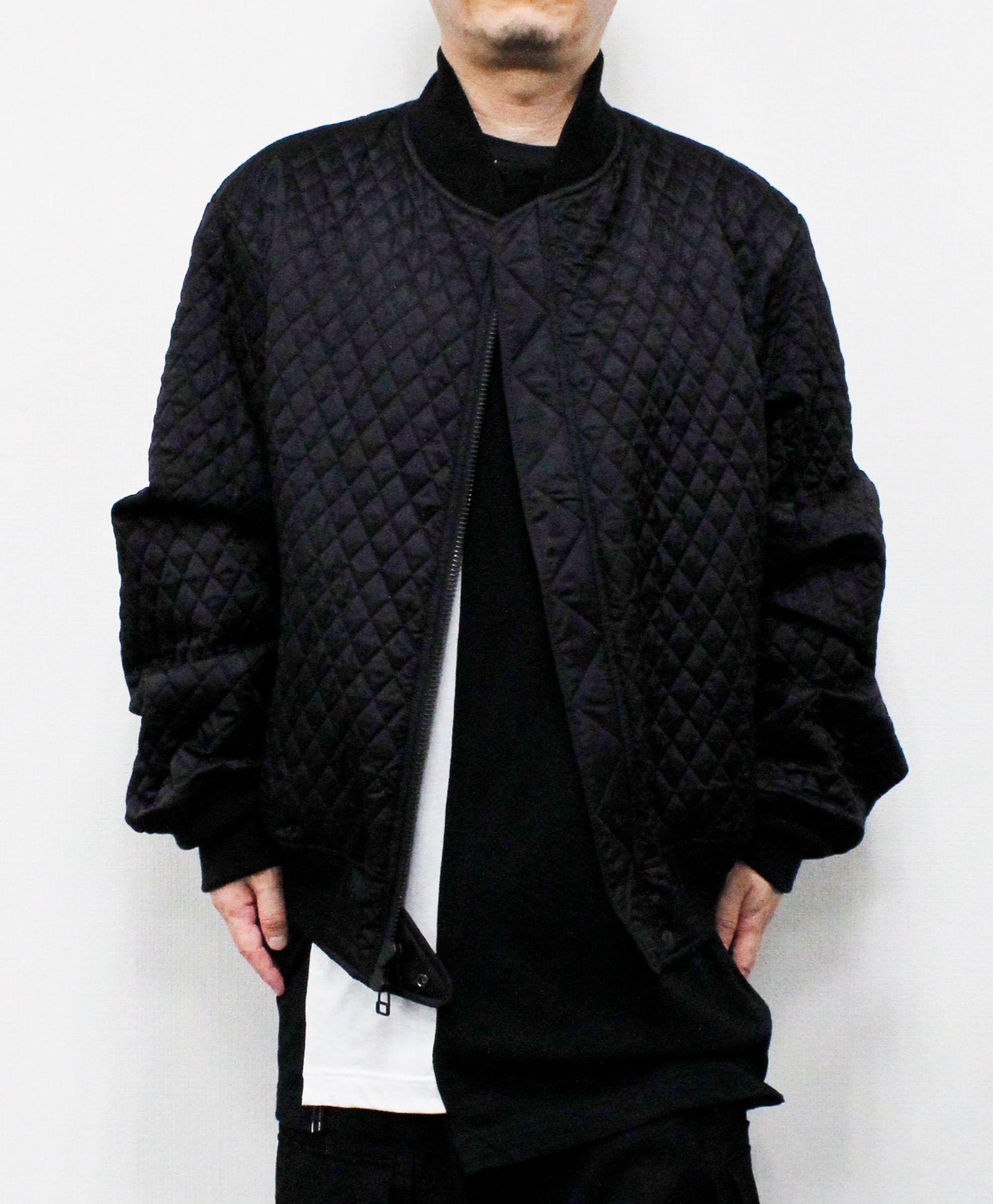 Varsity Jacket / BLACK [GM-J24-601-1]