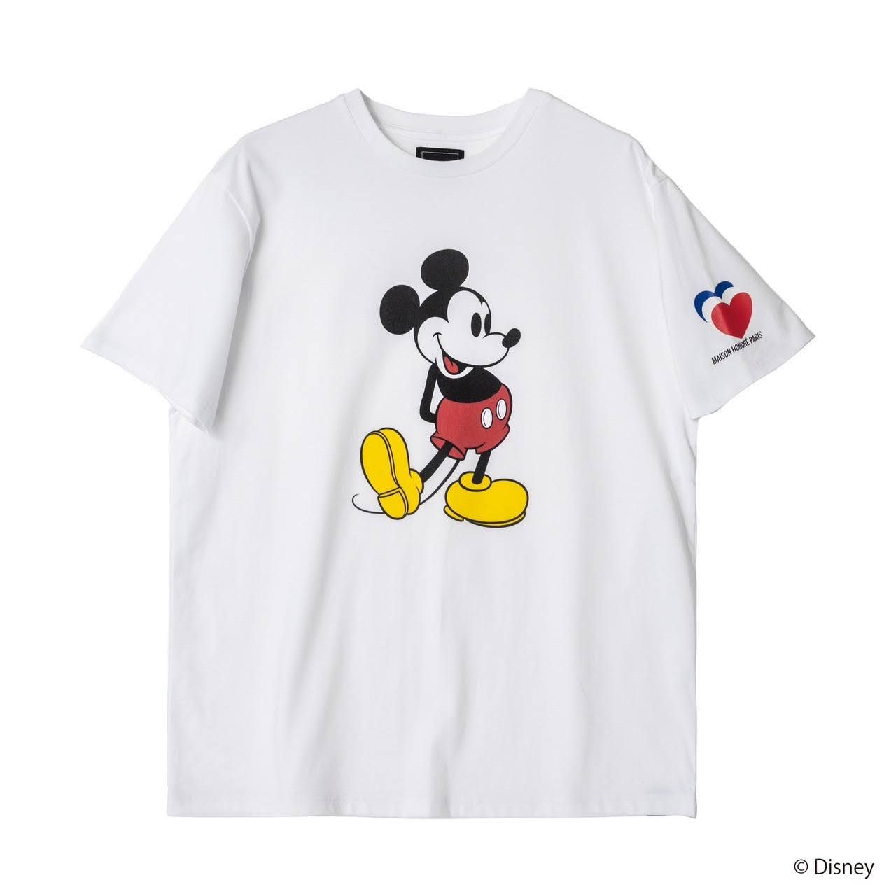 Limited design T-shirt 01 / Mickey / WHITE