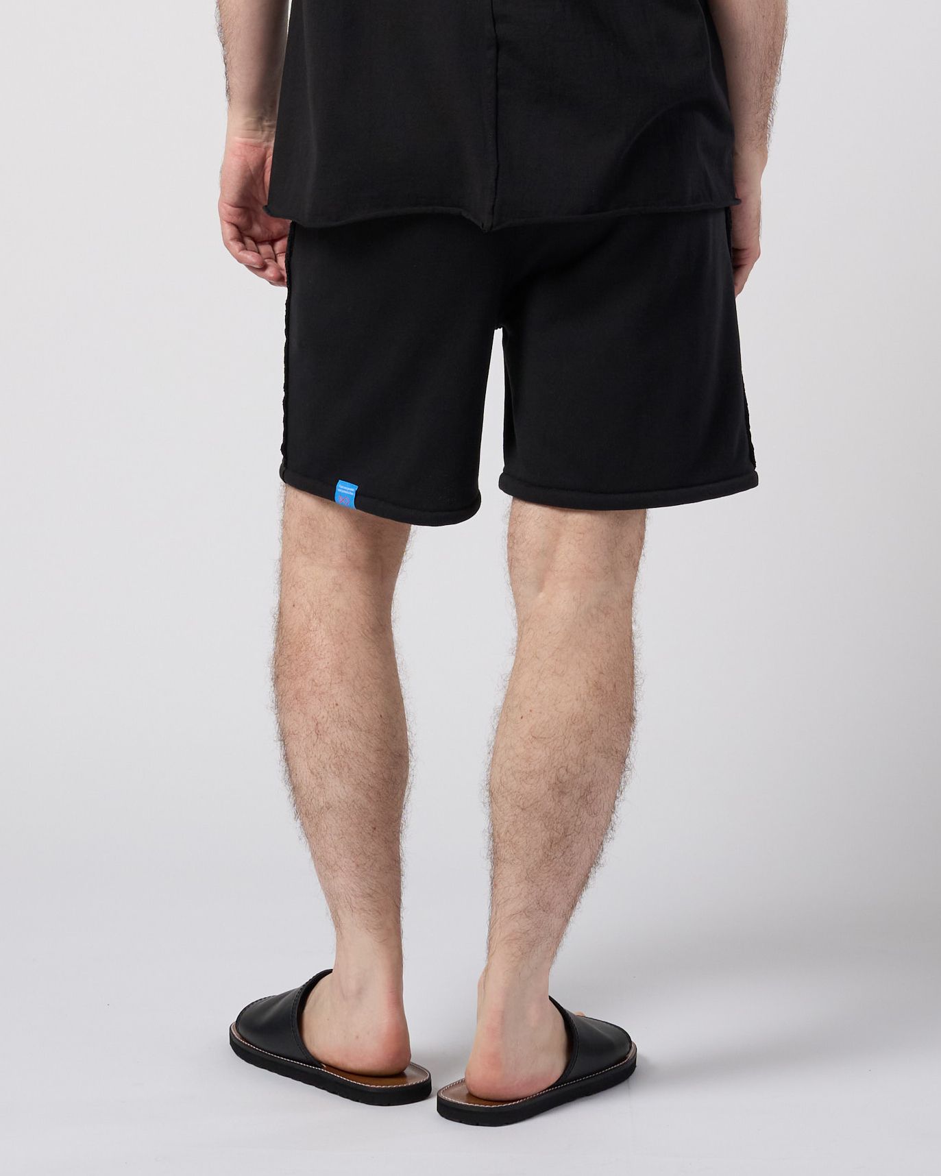 ☆先行予約☆Maison Honoré Paris× wjk  / ハートフィッシュフレンチテリーショーツ / heart fish dry french terry shorts / black 【505 hw03k】